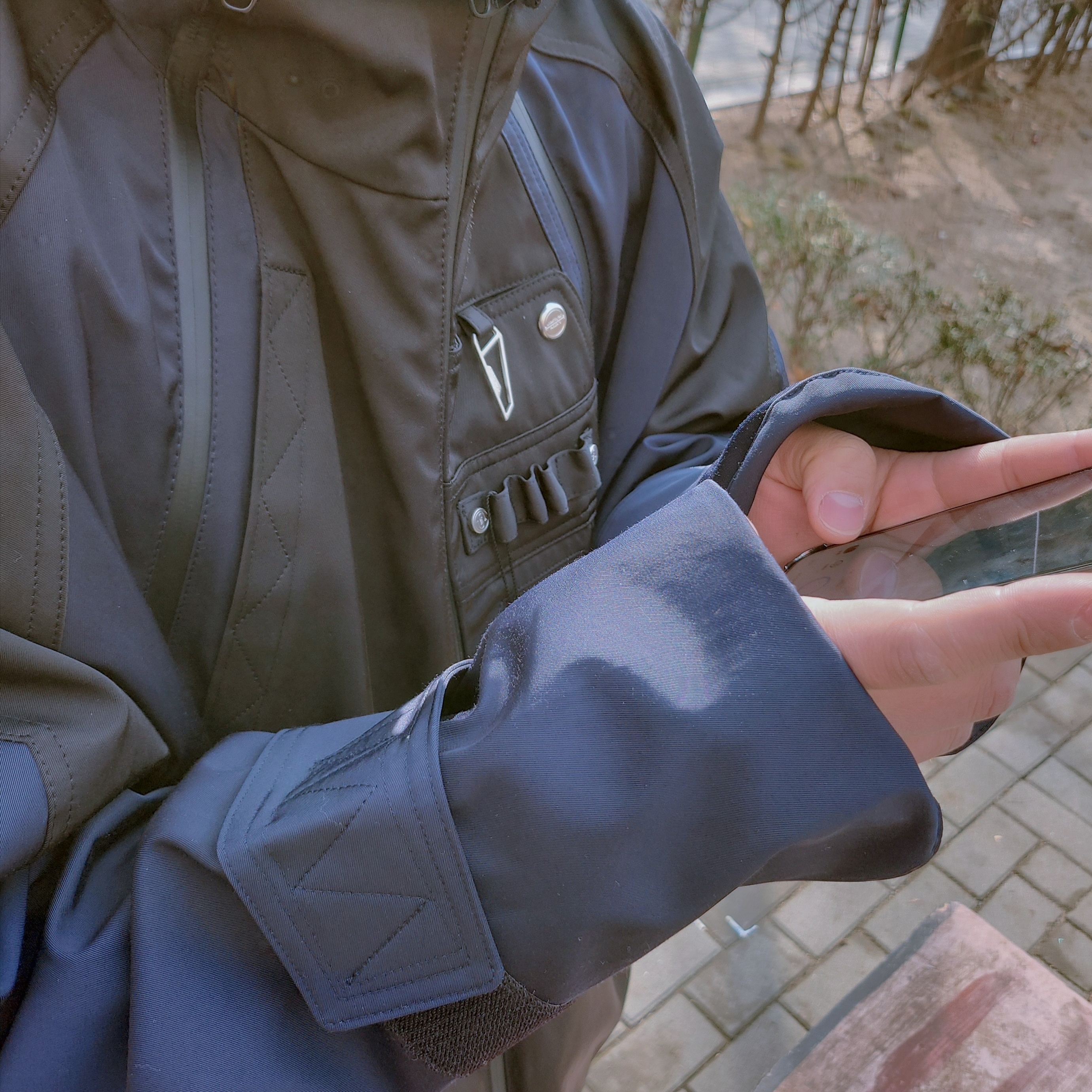 Undermycar Kame Multi Zip Turtle Shell Parka After Midnight - 22FW 착용 스타일 - 2