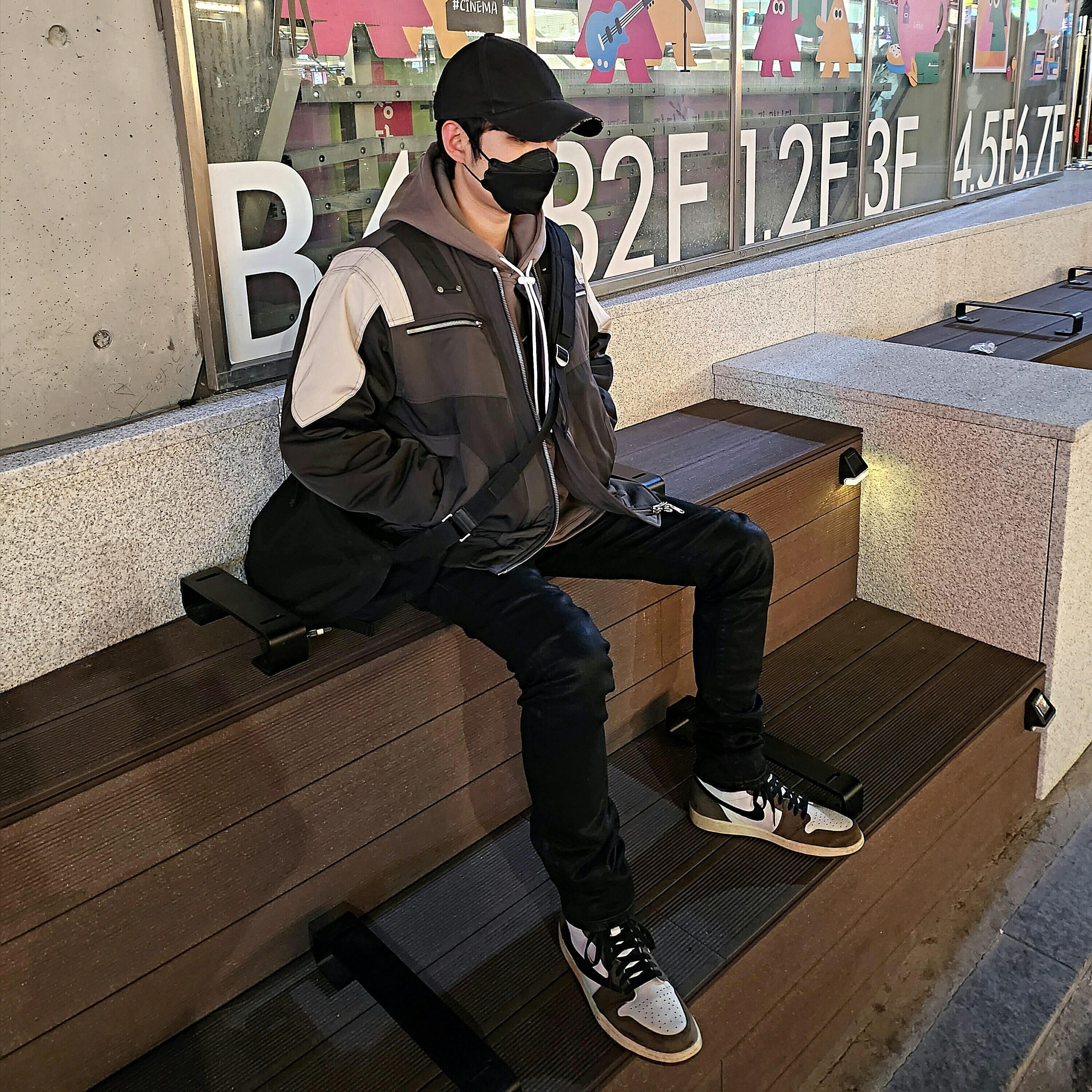 Undermycar Wani Kame Multi Block Pocket Turtle Bomber Driftwood - 22FW, Nike M NRG Hoodie Olive Grey 착용 스타일