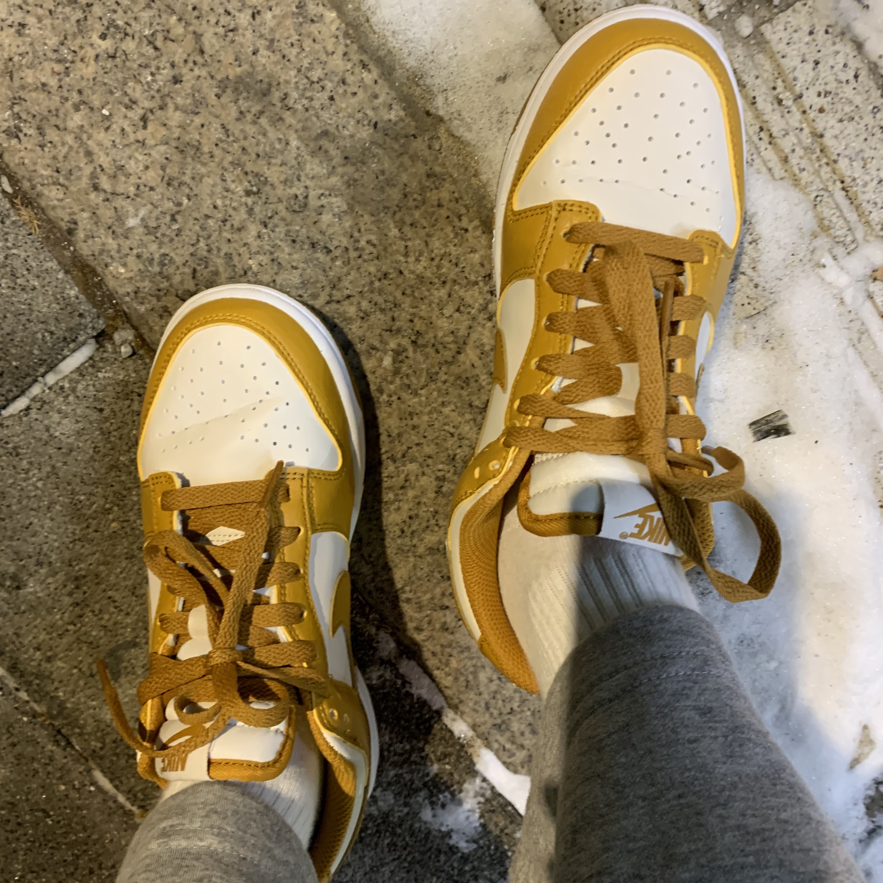 (W) Nike Dunk Low Next Nature Phantom 착용 스타일
