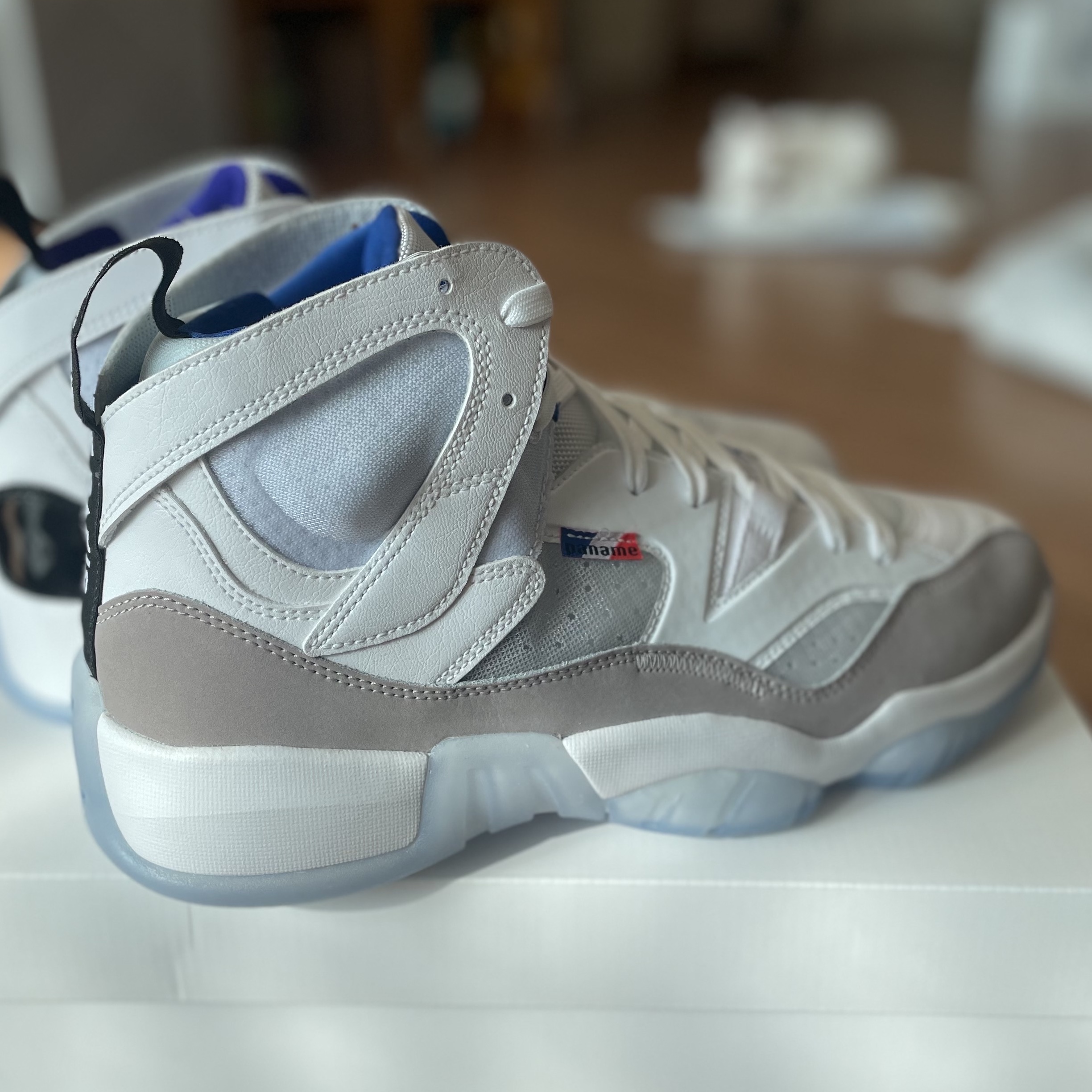 Jordan Jumpman Two Trey Dark Concord 착용 스타일 - 3