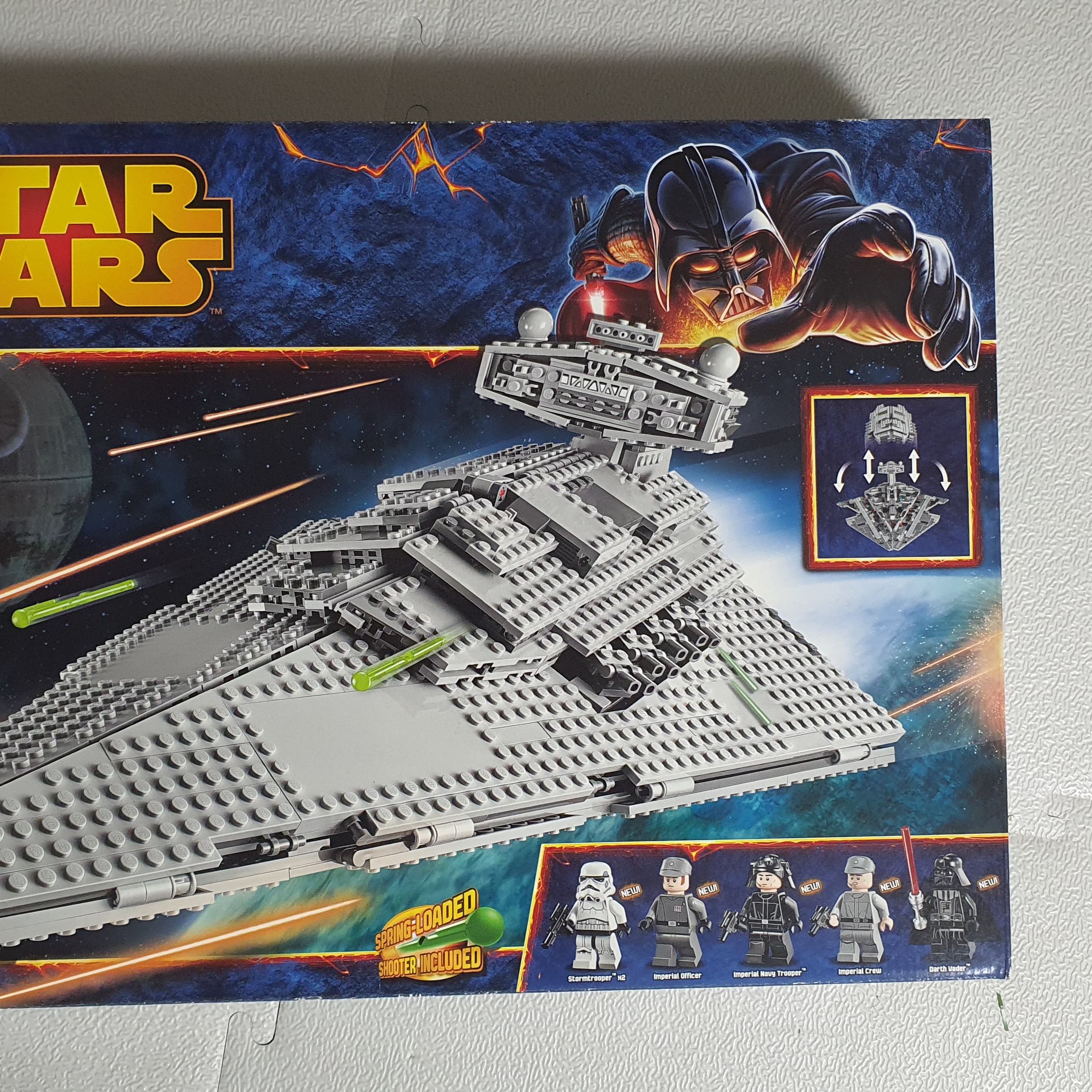 Lego Star Wars Imperial Star Destroyer 착용 스타일