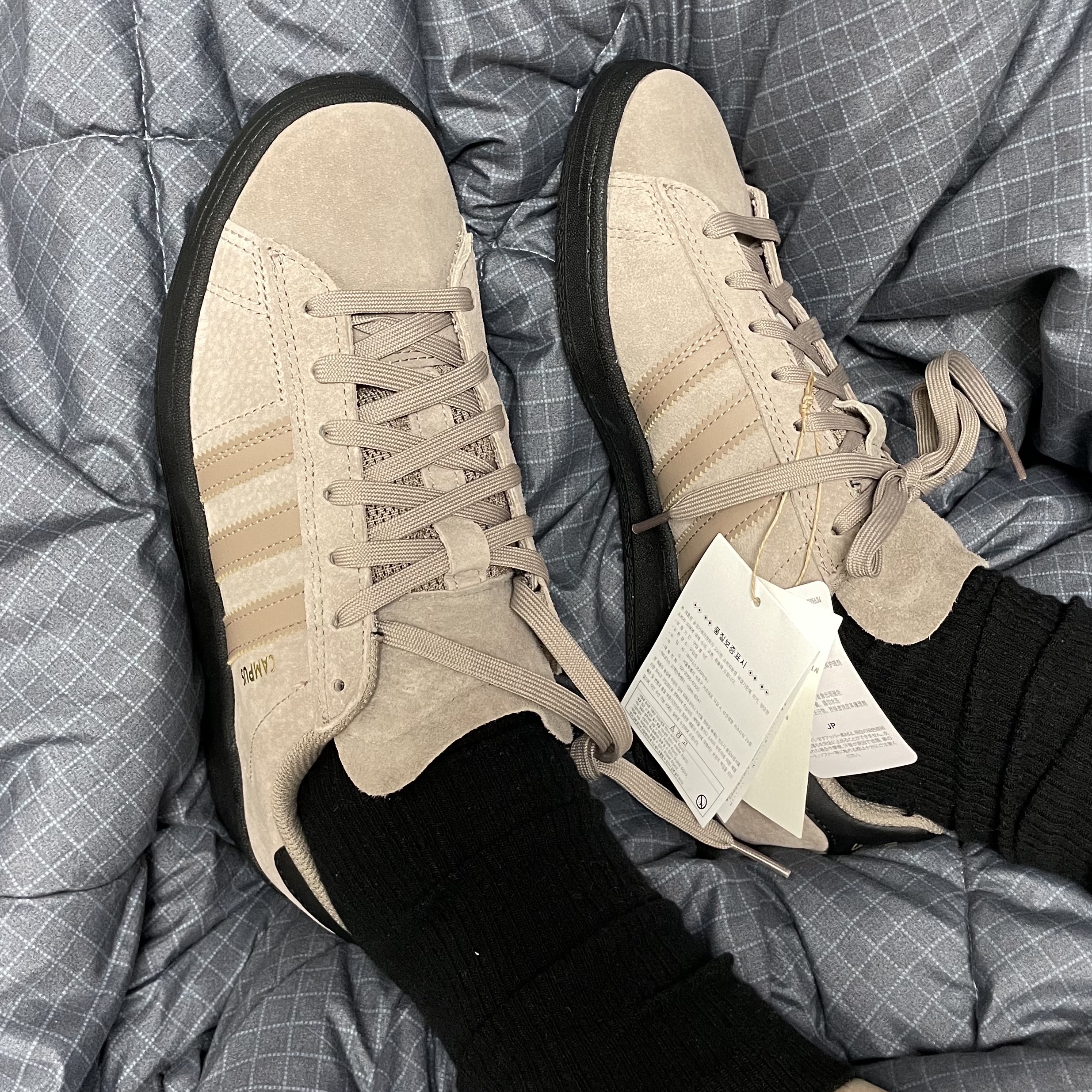 Adidas Campus ADV Chalky Brown 착용 스타일 - 2