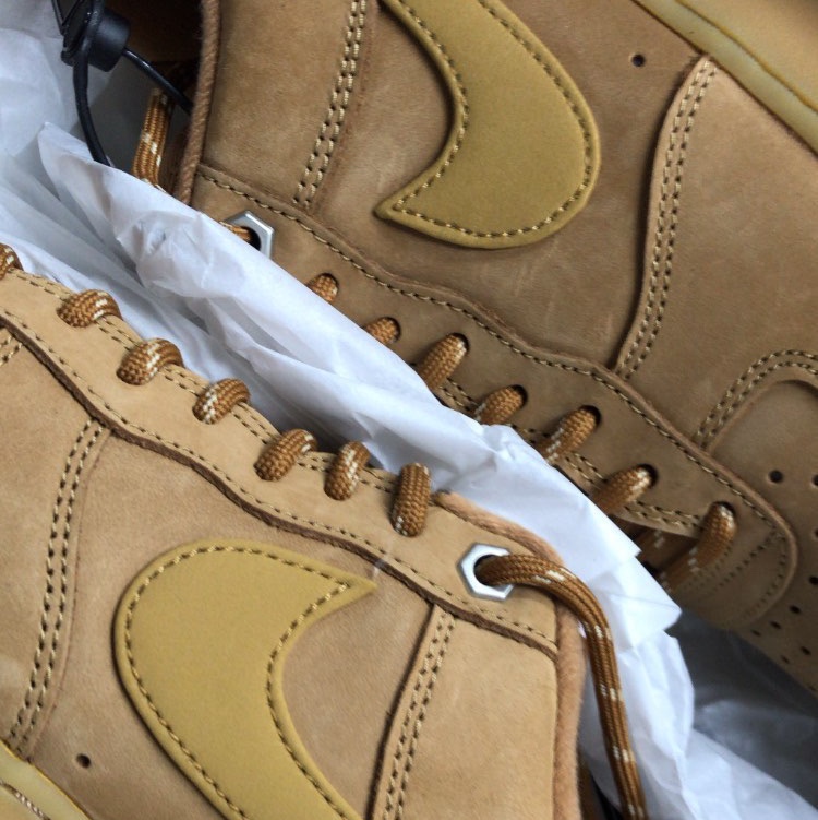 Nike Air Force 1 '07 WB Flax 착용 스타일 - 1