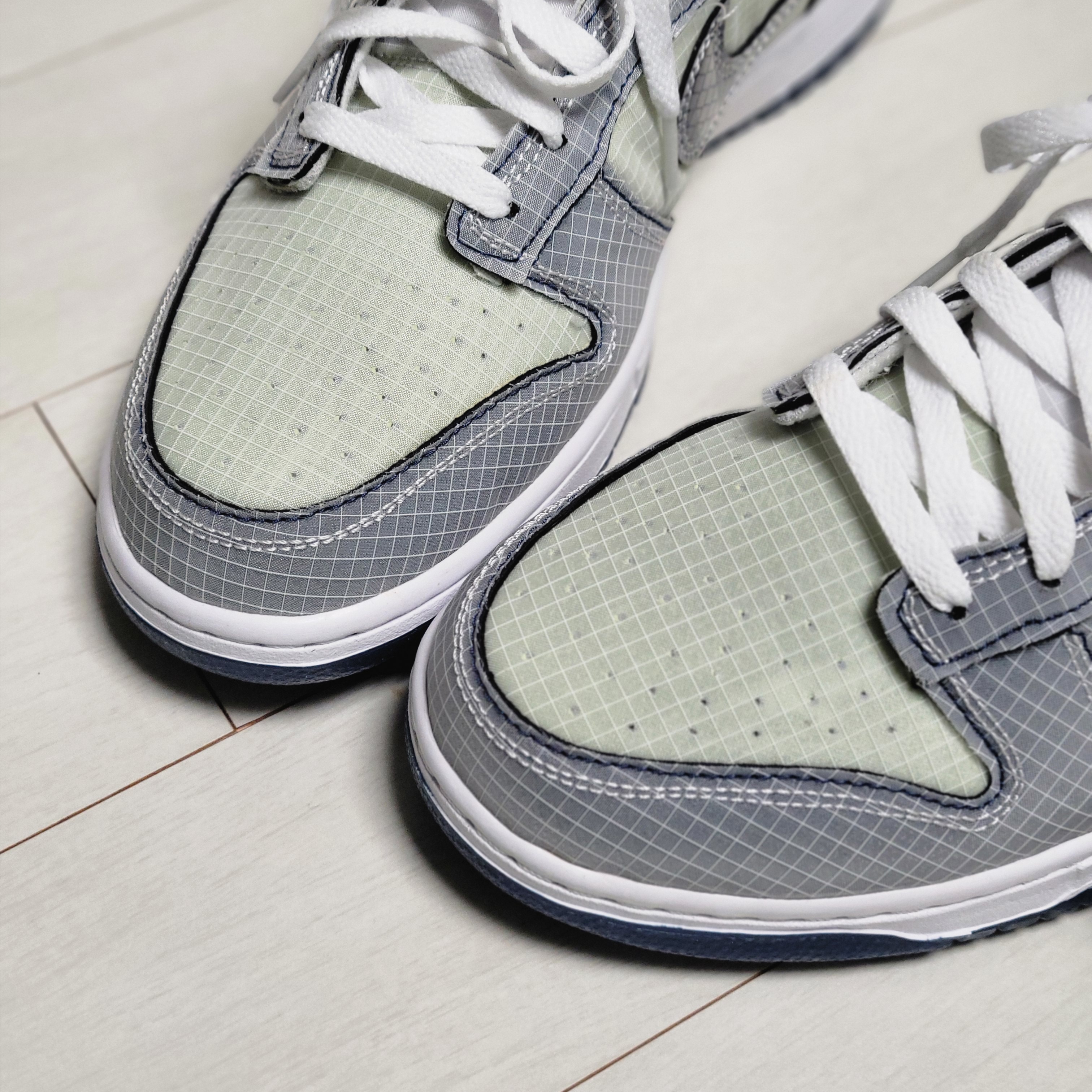 Nike x Union Dunk Low Passport Pack Pistachio 착용 스타일 - 3