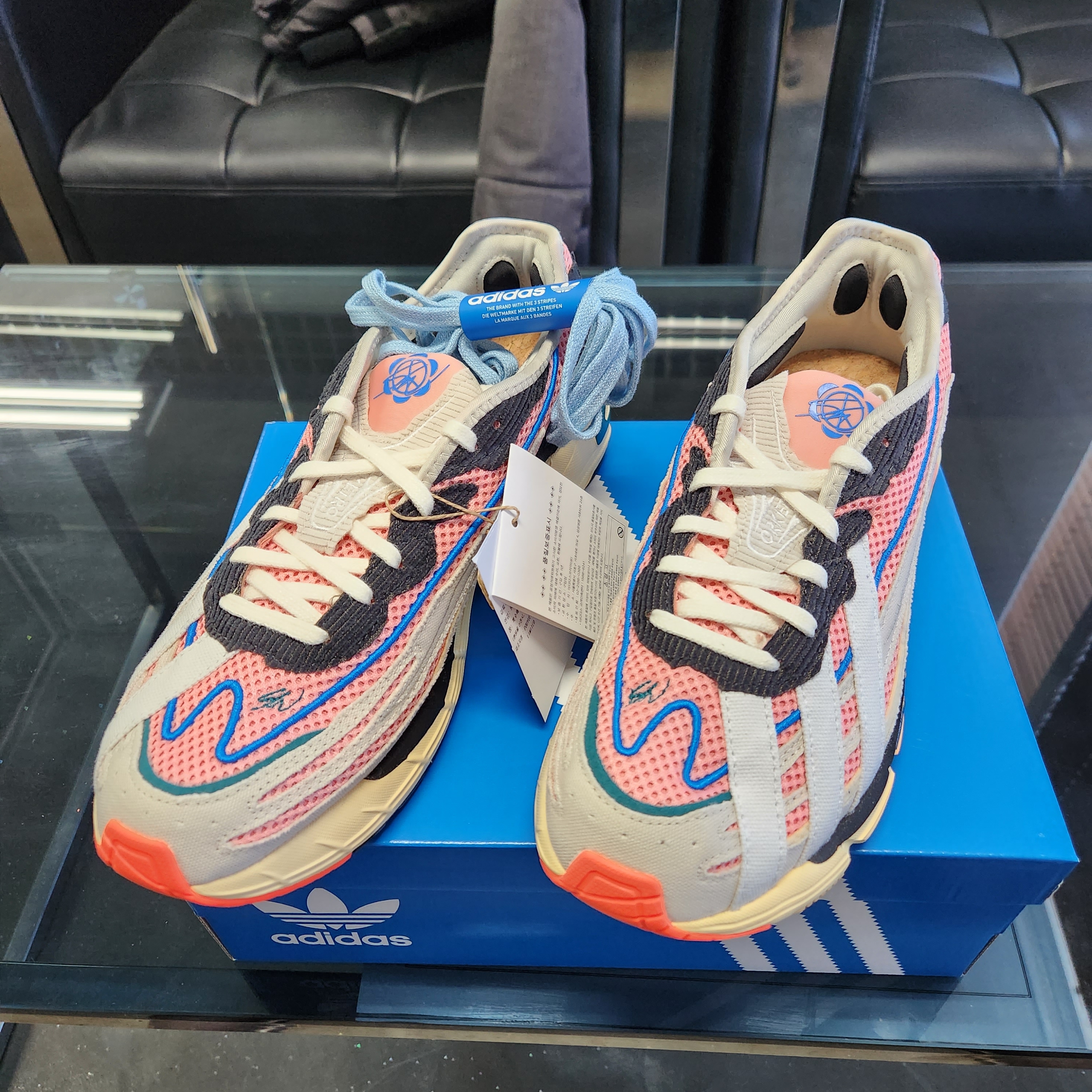 Adidas x Sean Wotherspoon Orketro White Easy Yellow 착용 스타일 - 2