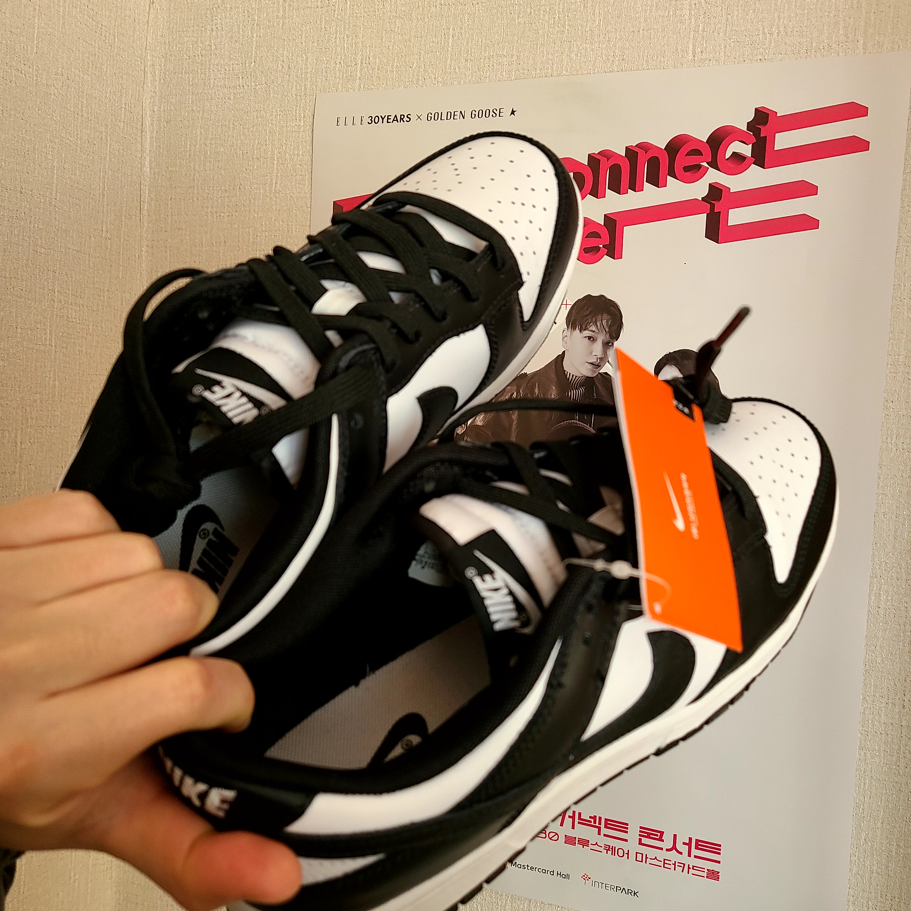 Nike Dunk Low Retro Black 착용 스타일