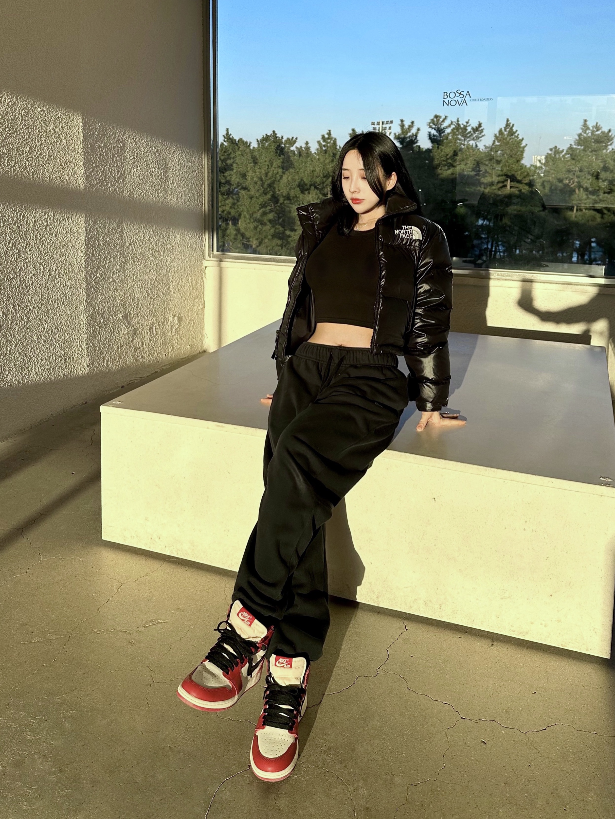 Jordan 1 Retro High OG Chicago 2022, (GS) Jordan 1 Retro High OG Chicago 2022 착용 스타일