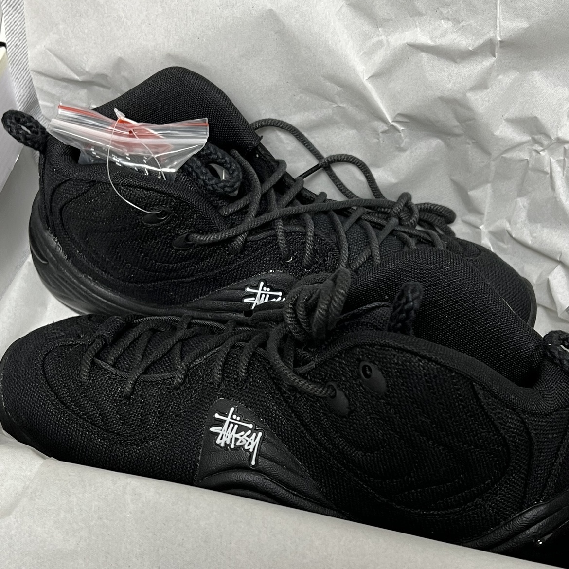 Nike x Stussy Air Penny II Black 착용 스타일