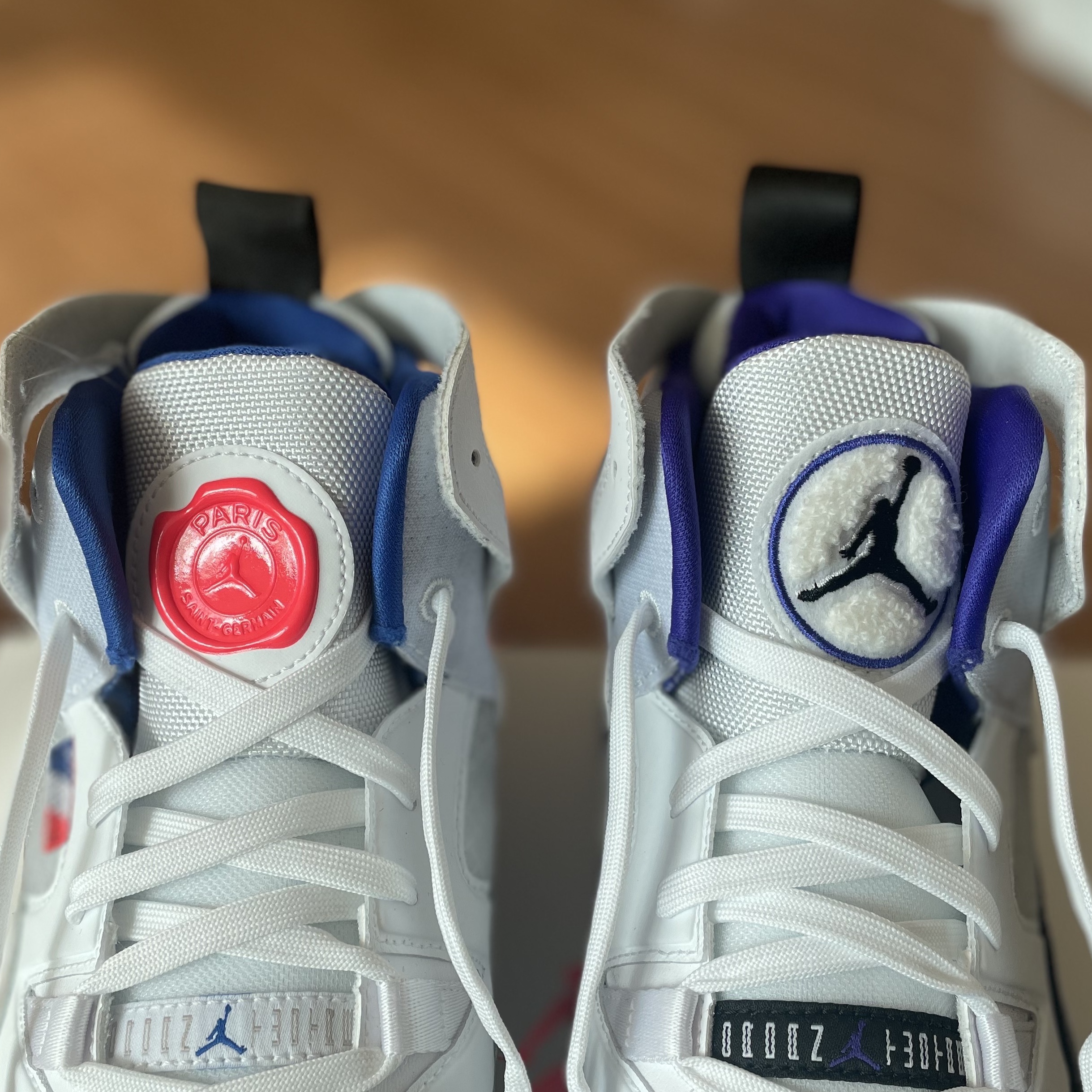 Jordan Jumpman Two Trey Dark Concord 착용 스타일 - 5