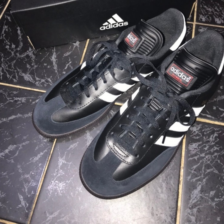 Adidas Samba Classic Core Black 착용 스타일