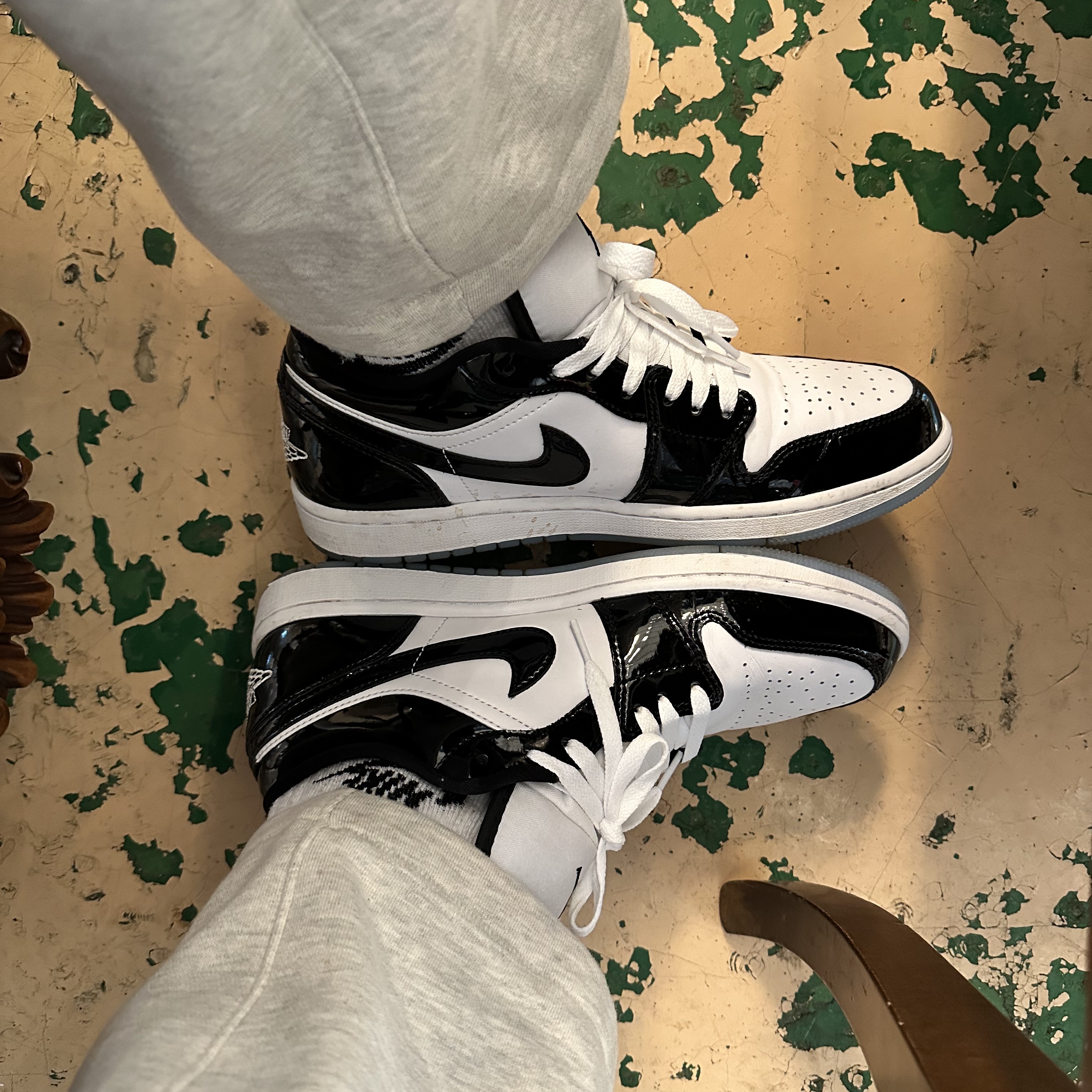 Jordan 1 Low SE Concord 착용 스타일 - 1