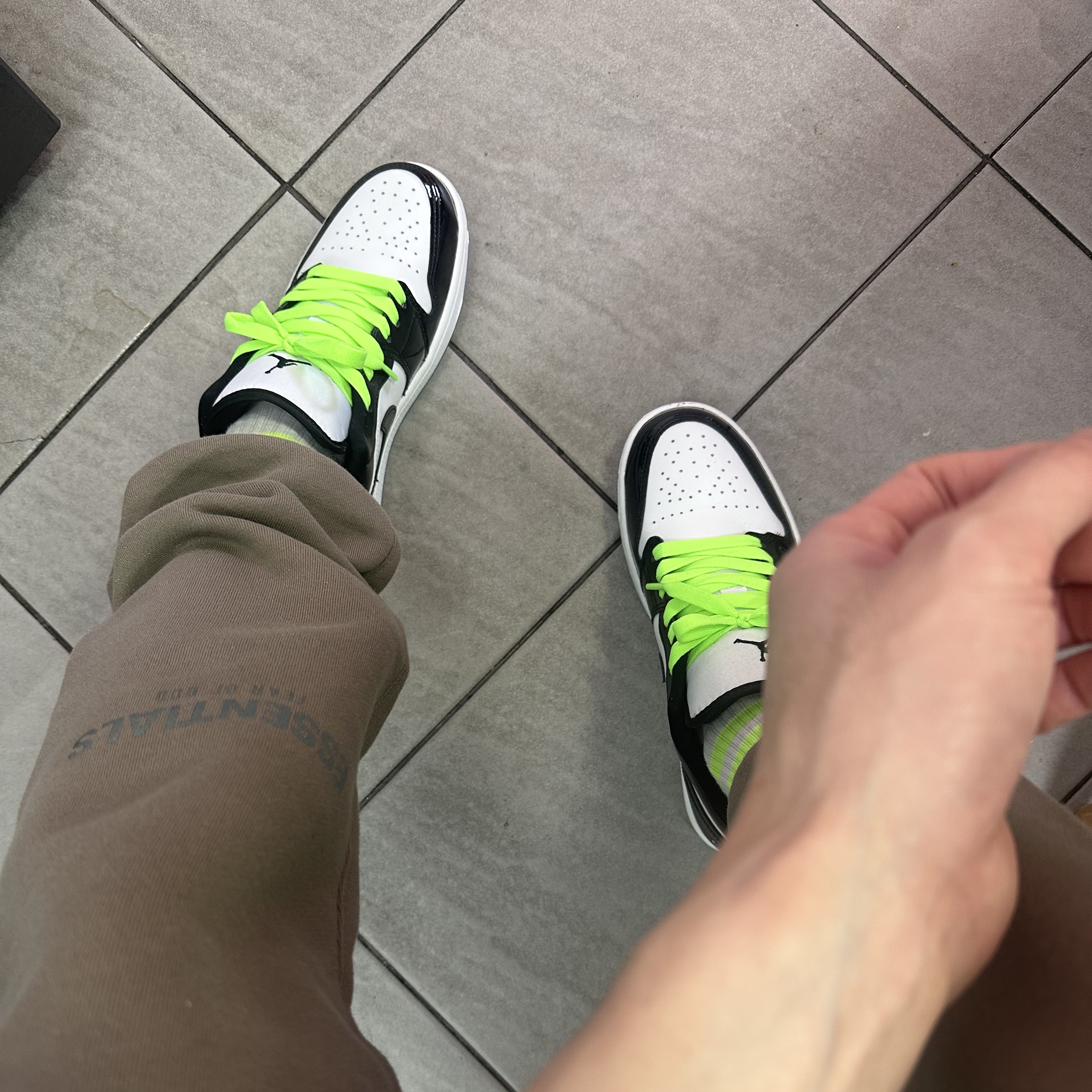 Jordan 1 Low SE Concord 착용 스타일
