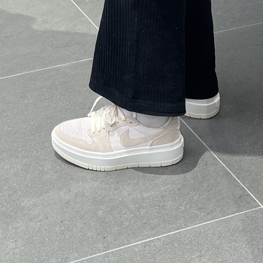 (W) Jordan 1 Elevate Low Coconut Milk 착용 스타일