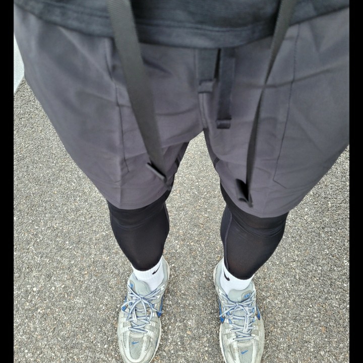 (W) Nike P-6000 Laser Blue 착용 스타일
