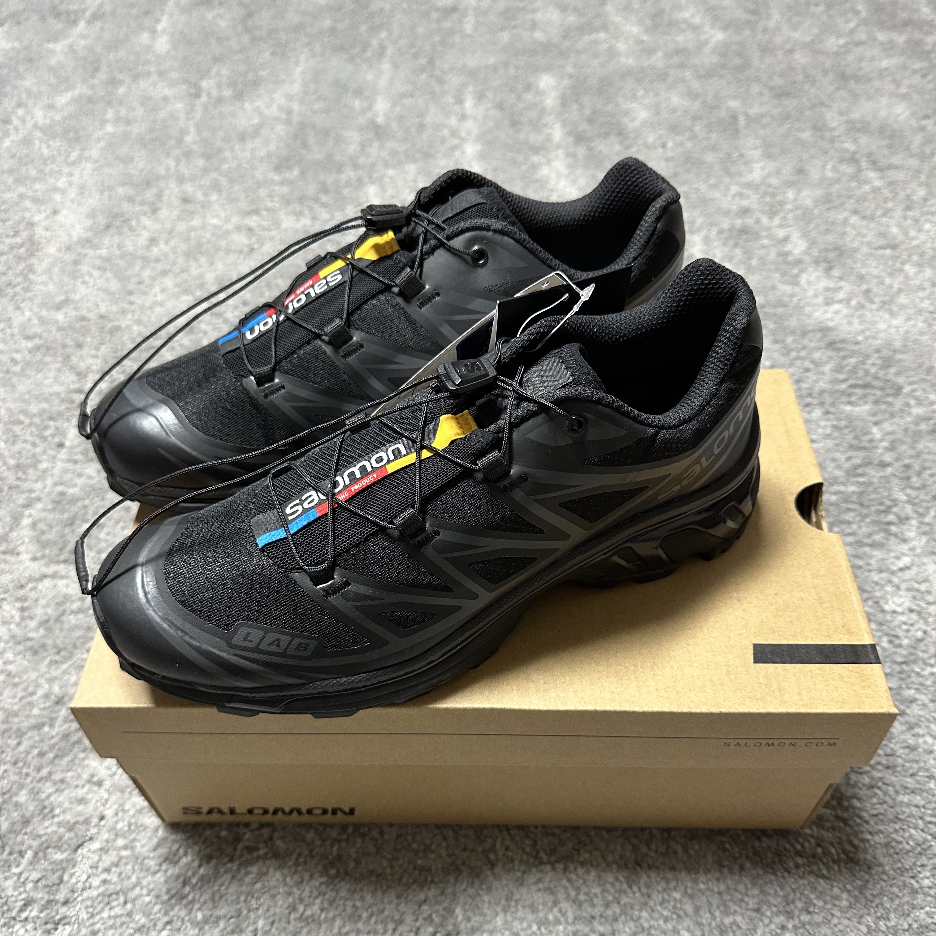 Salomon XT-6 ADV Black 착용 스타일