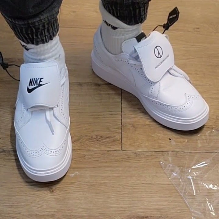 Nike x Peaceminusone Kwondo1 White 착용 스타일
