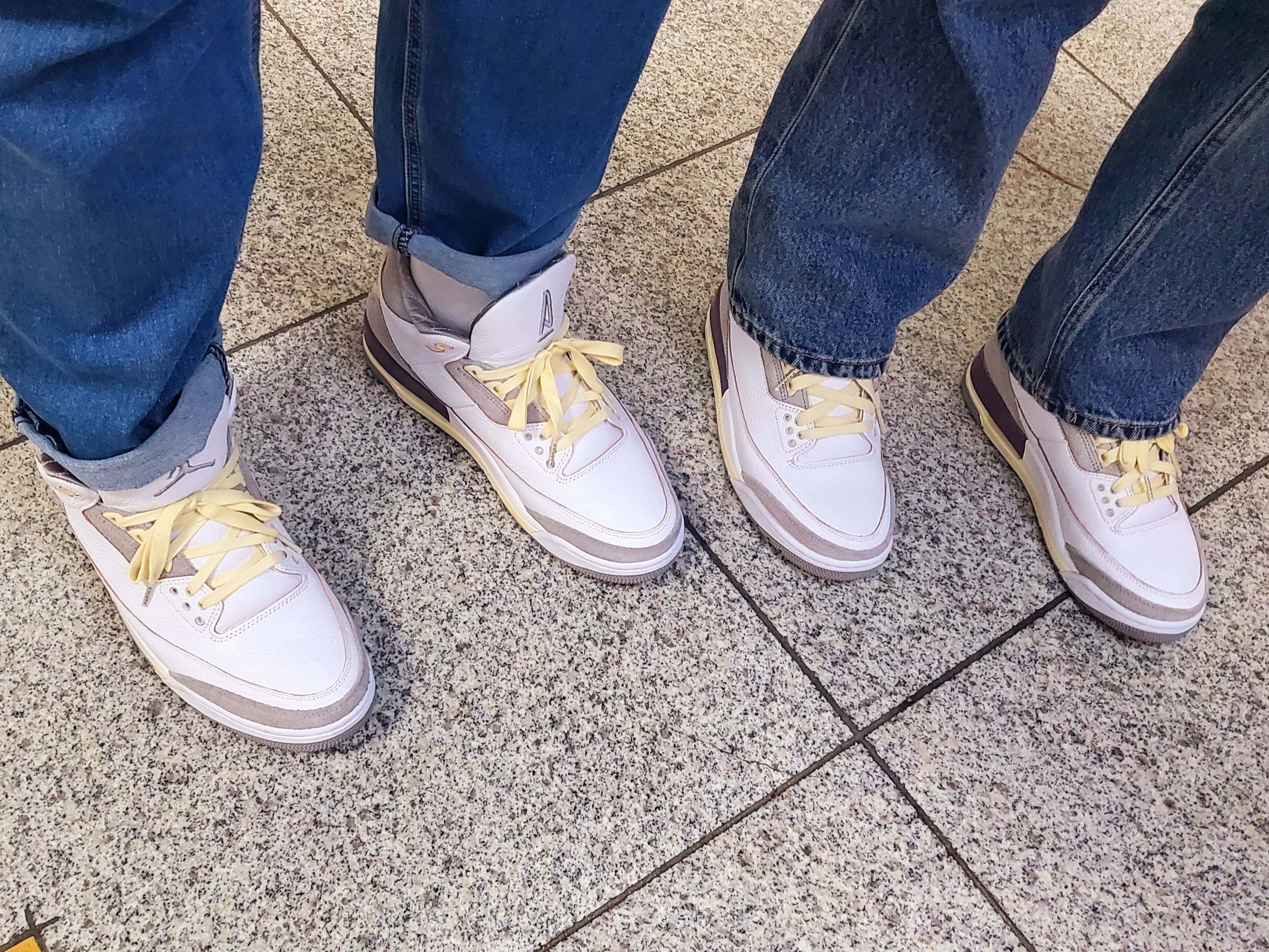 (W) Jordan 3 x A Ma Maniere Retro SP 착용 스타일 - 3
