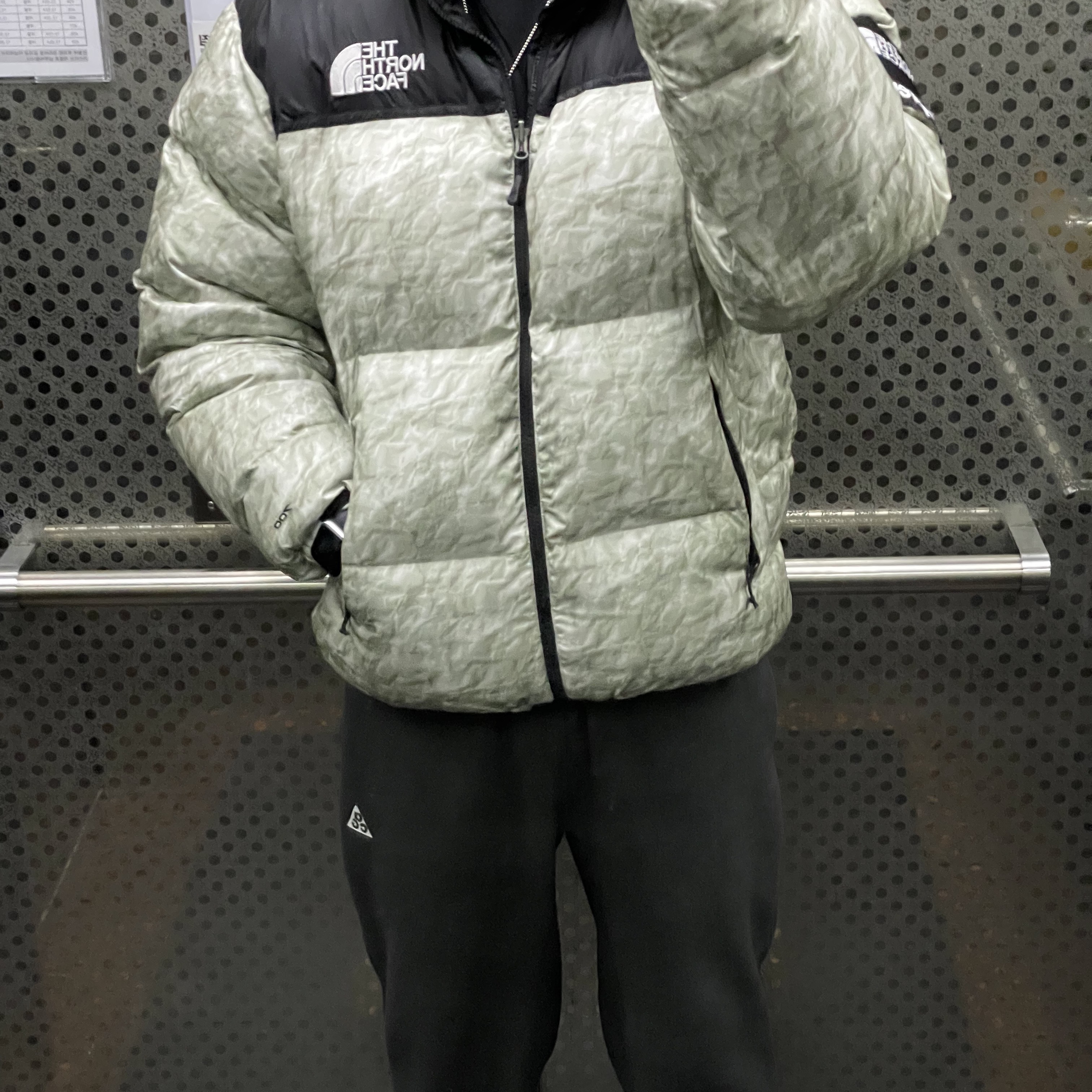 Nike ACG Polartec Wolf Tree Pants Off Noir - Asia 착용 스타일