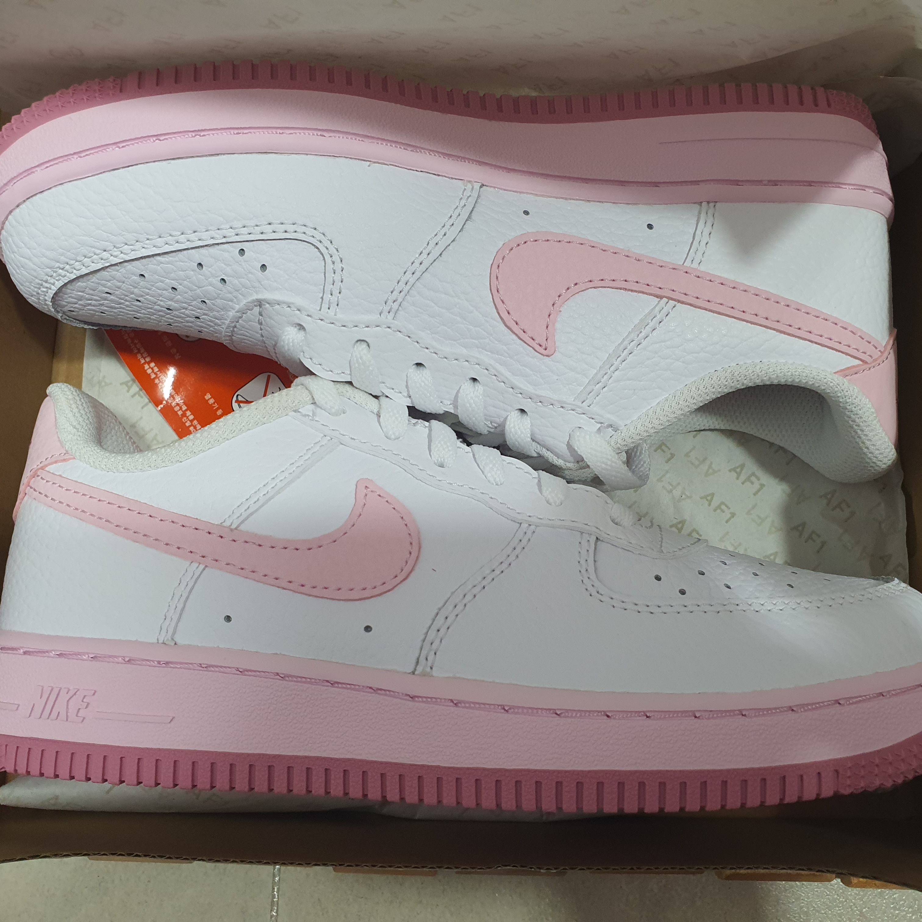 (PS) Nike Air Force 1 Low Pink Foam 착용 스타일