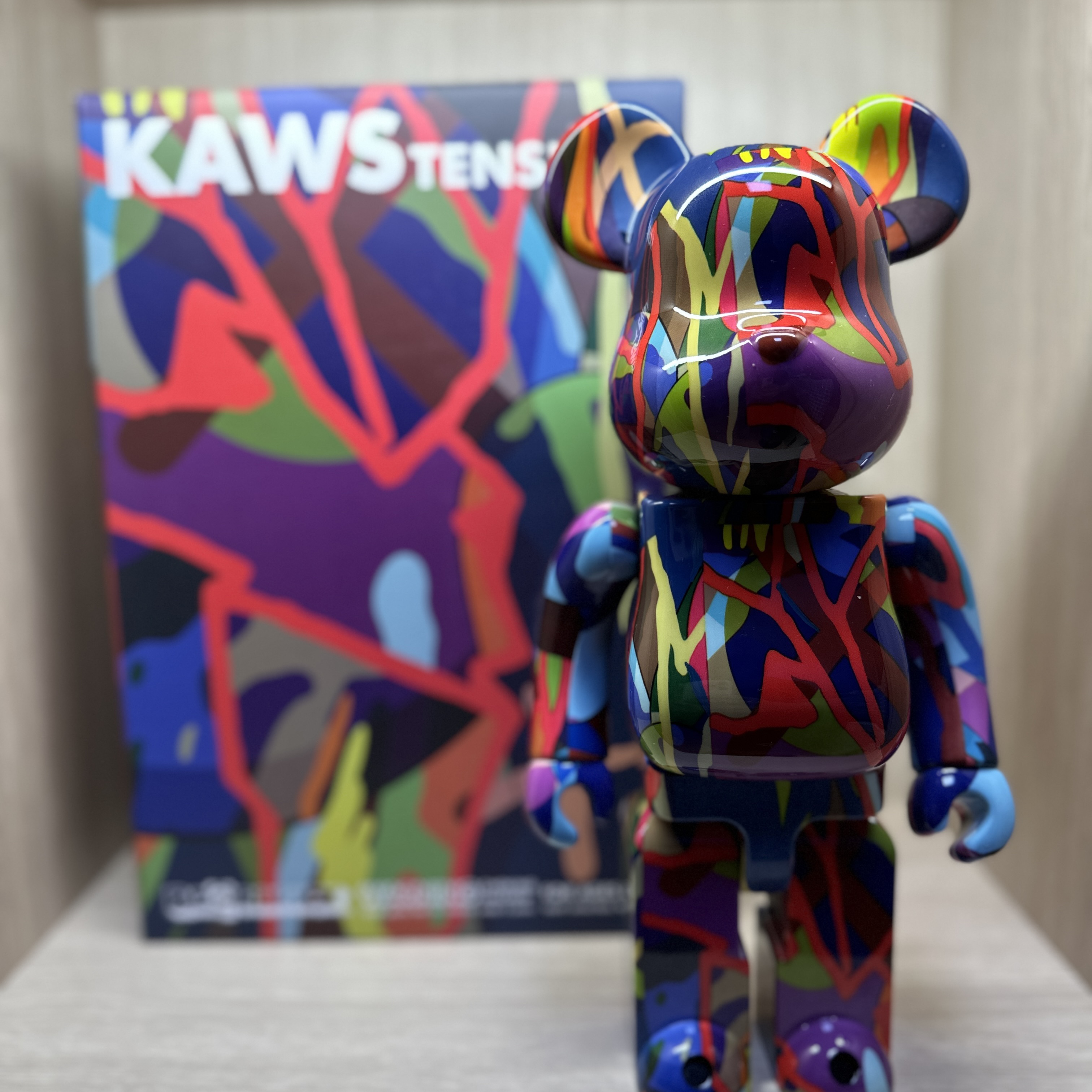 Bearbrick x Kaws Tension 100% & 400% Set 착용 스타일 - 1