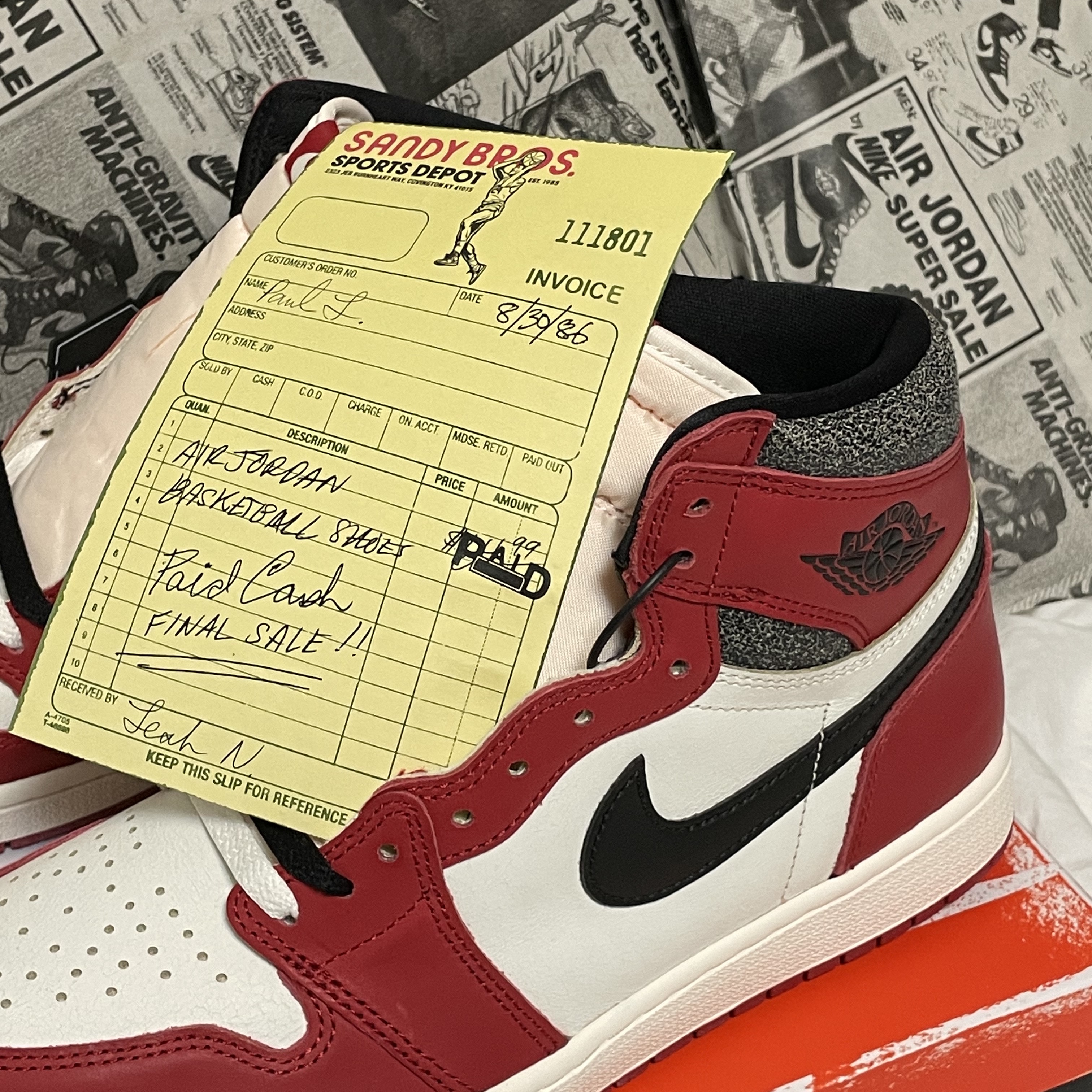 Jordan 1 Retro High OG Chicago 2022 착용 스타일 - 1