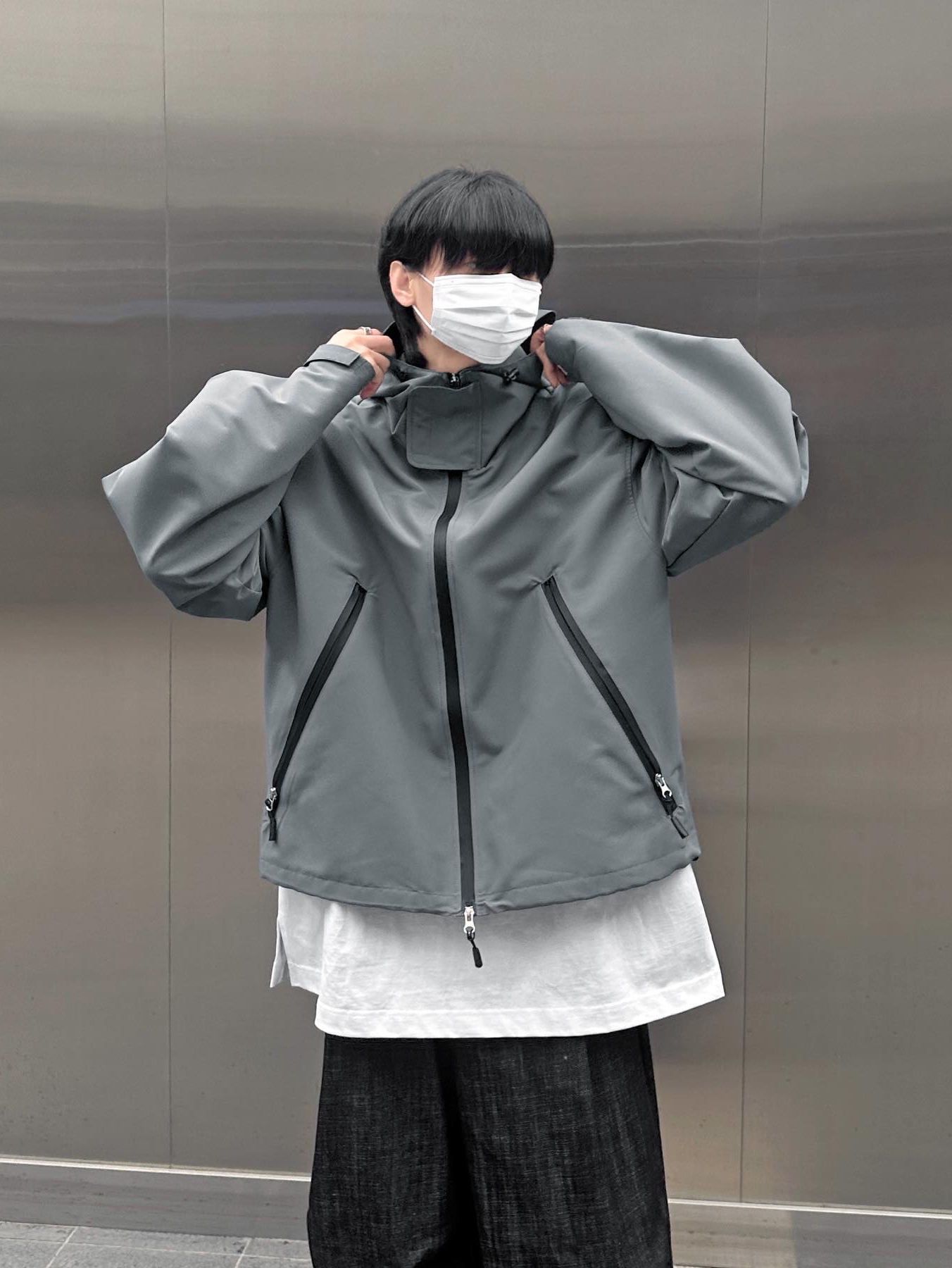 Y-3 Yohji Star Black White 착용 스타일 - 3