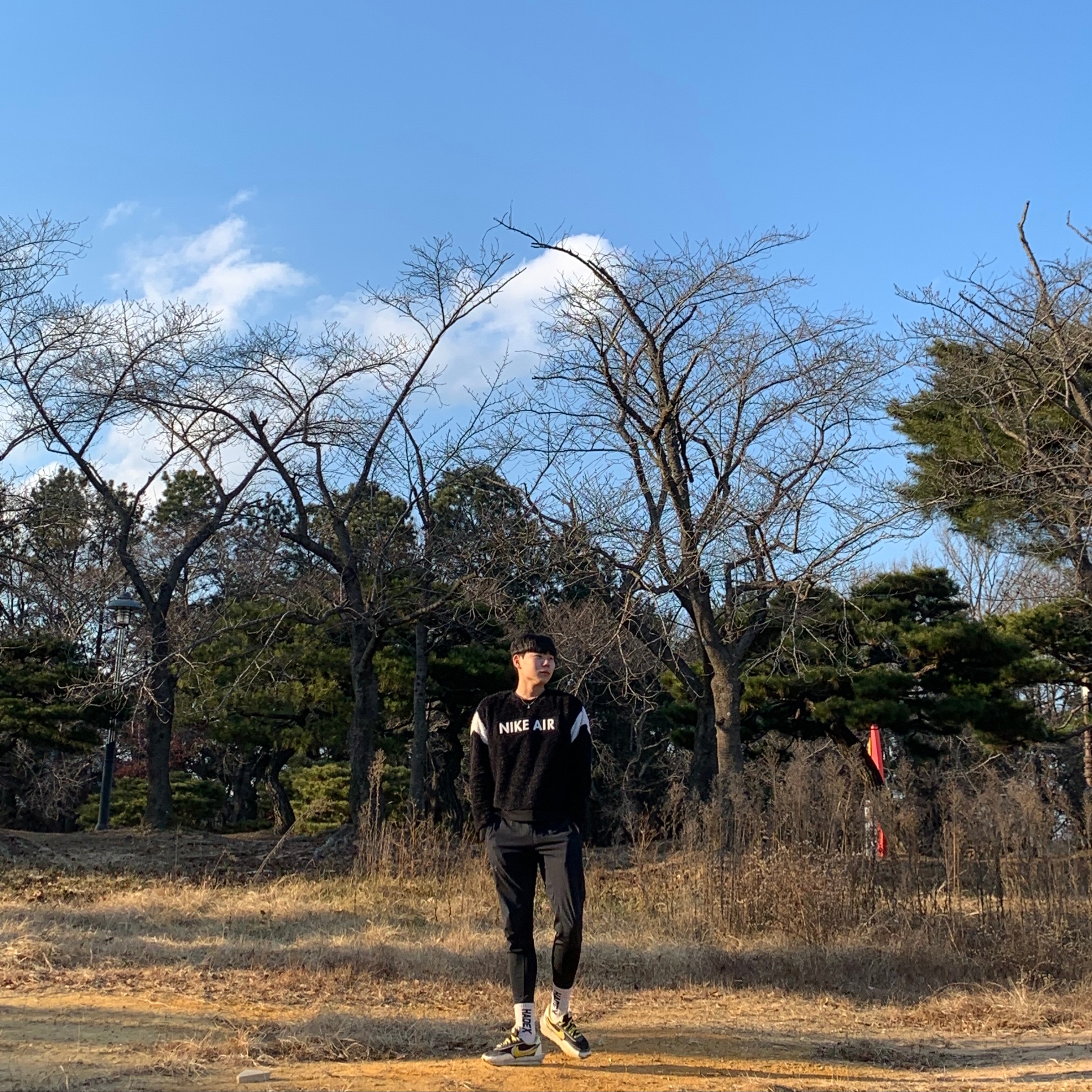 Nike x Sacai x Undercover LDWaffle Black Bright Citron 착용 스타일