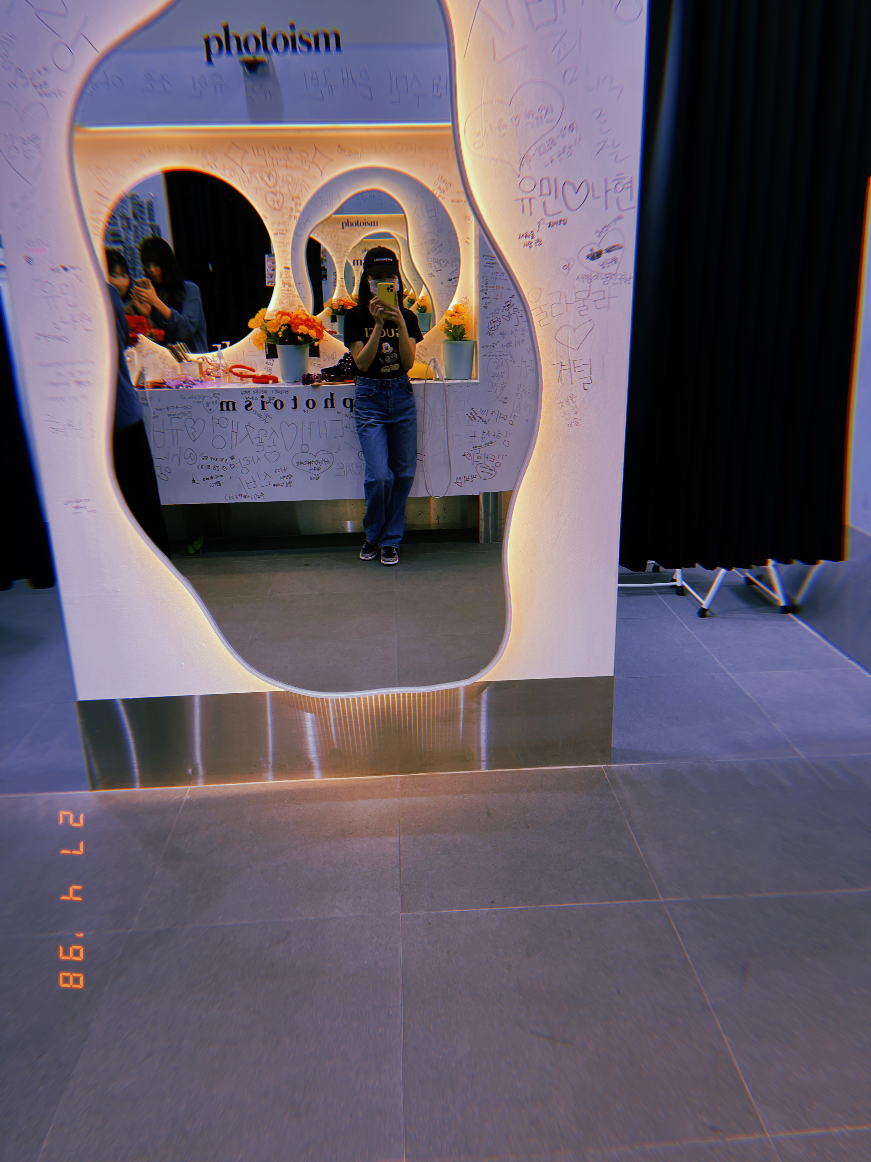 Jordan 1 Retro High Black Elephant Print 착용 스타일 - 2