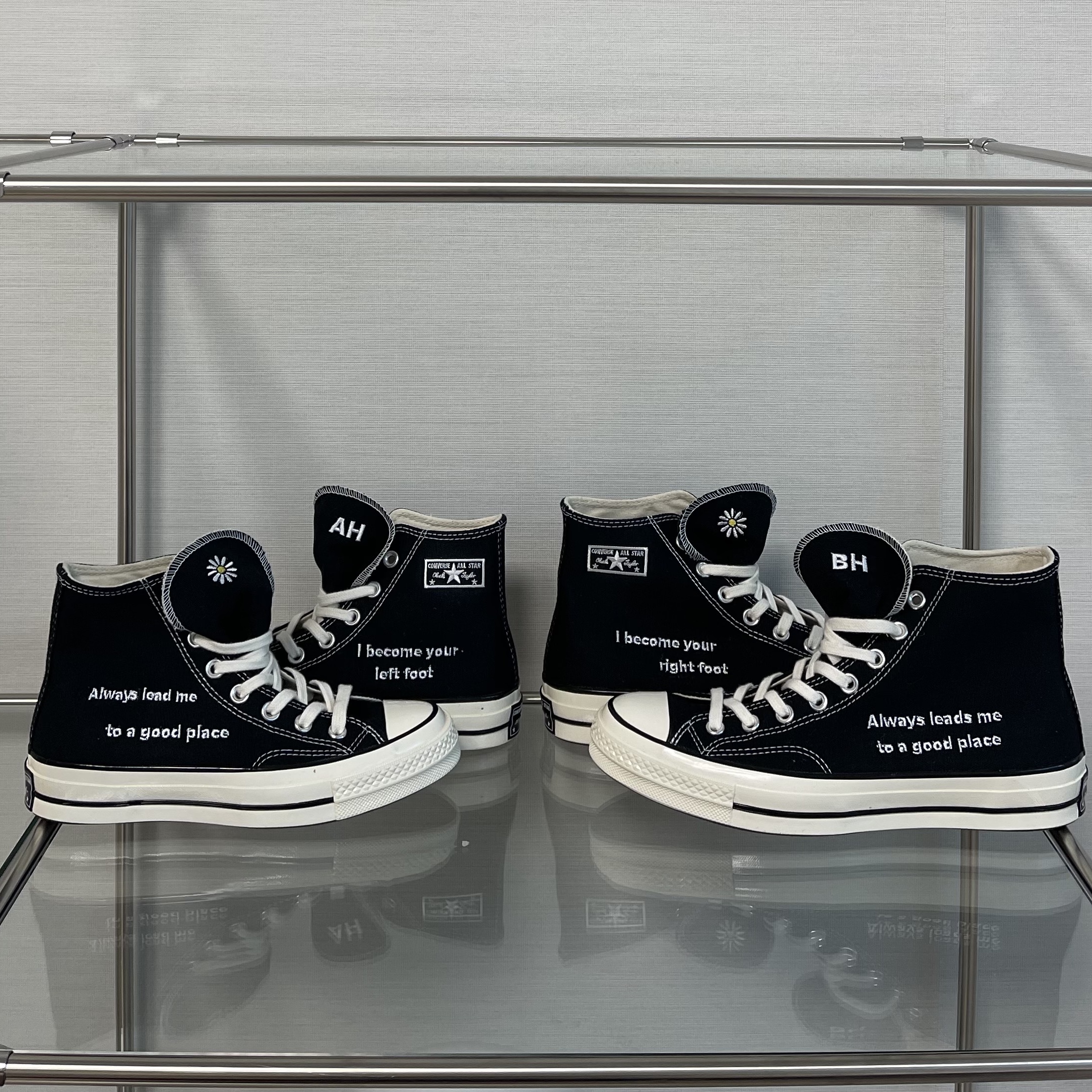 Converse Chuck 70 Hi Black 착용 스타일