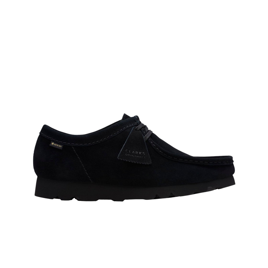 261-49449 Clarks Wallabee Gore-Tex Black Suede