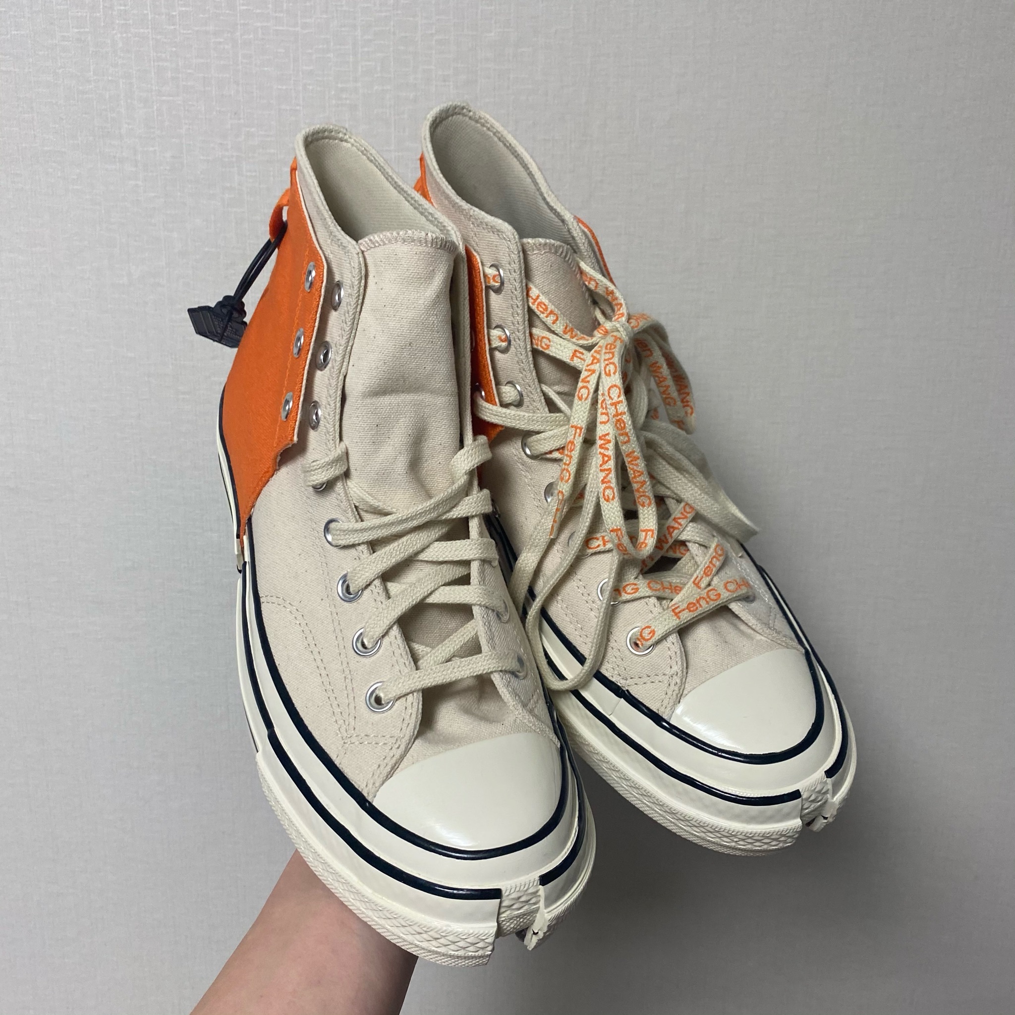 Converse x Feng Chen Wang Chuck 70 2-in-1 Persimmon Orange 착용 스타일 - 1