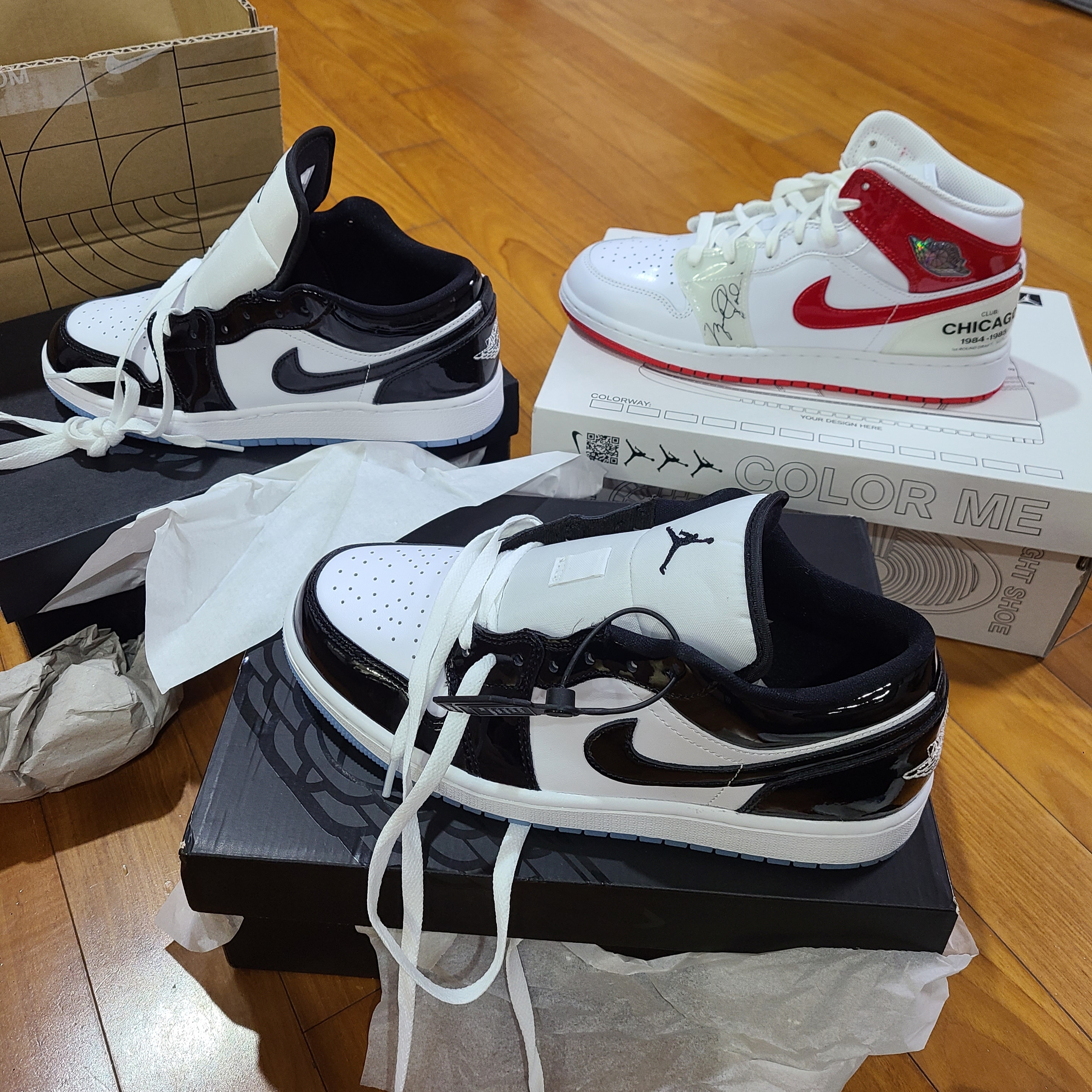 Jordan 1 Low SE Concord 착용 스타일