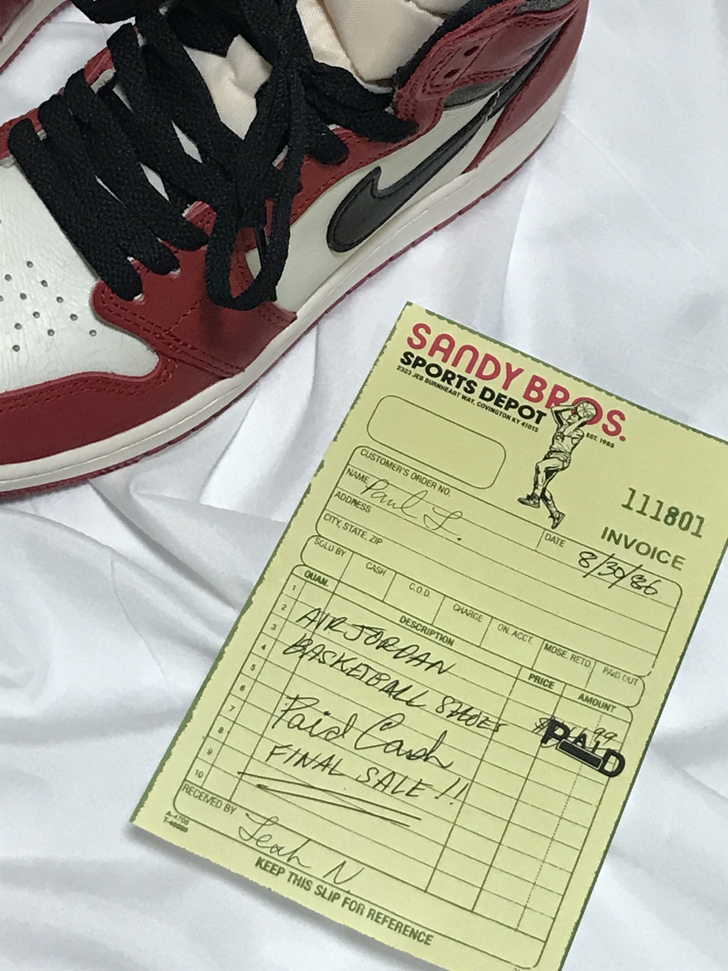 (GS) Jordan 1 Retro High OG Chicago 2022 착용 스타일 - 3