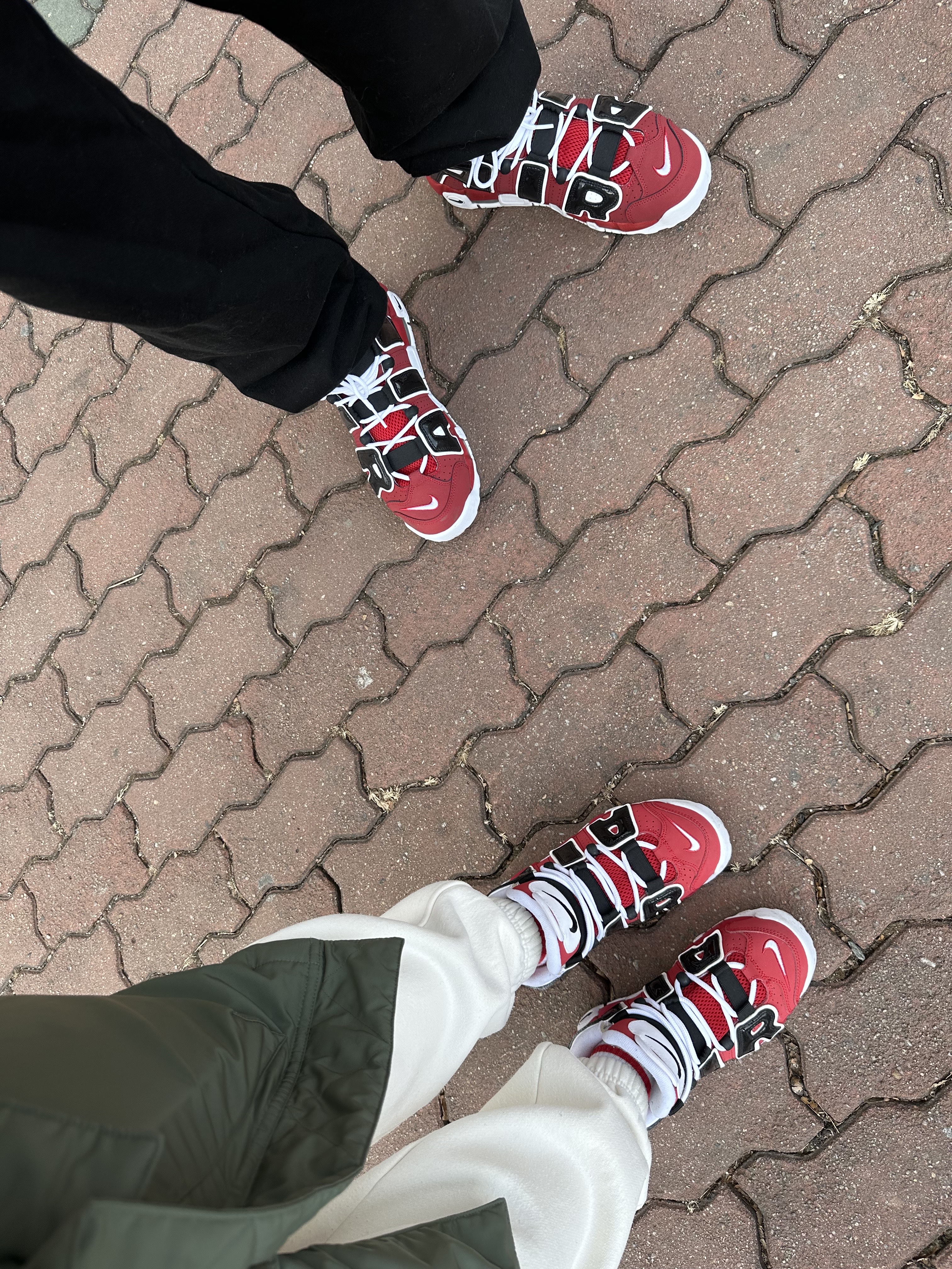 Nike Air More Uptempo 96 Bulls 2021 착용 스타일