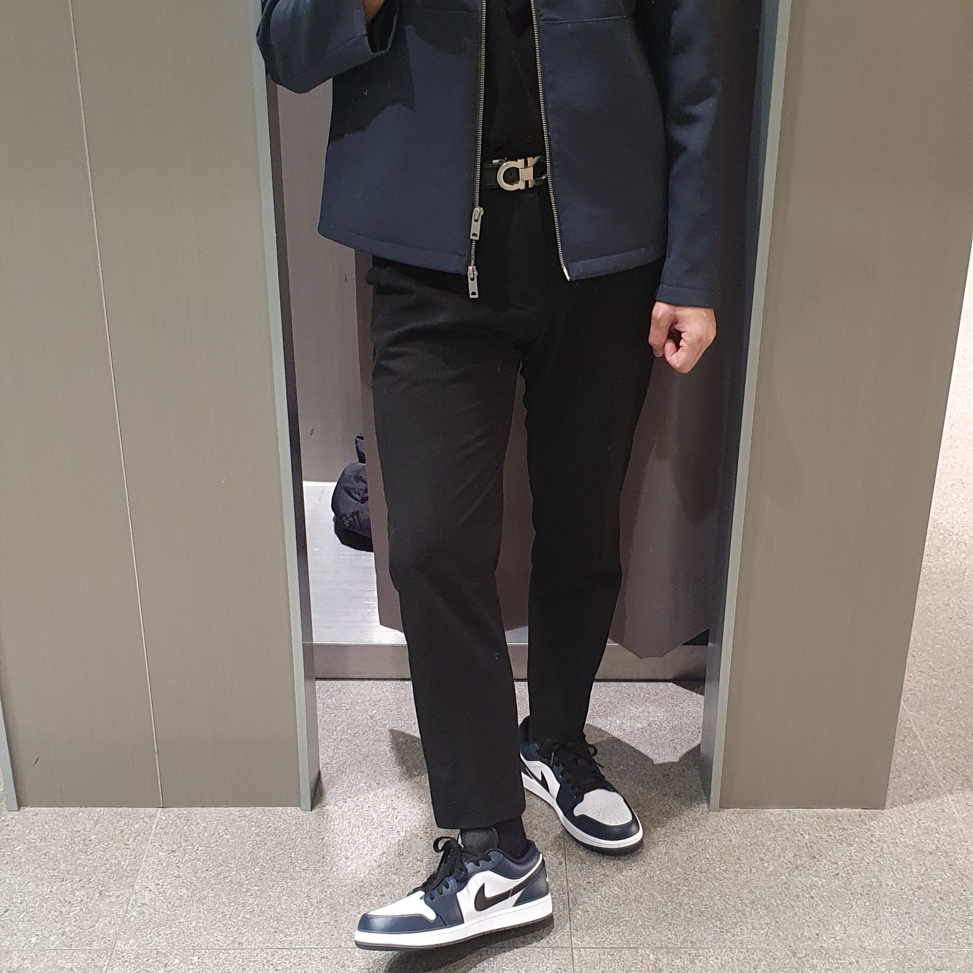Jordan 1 Low Dark Teal 착용 스타일
