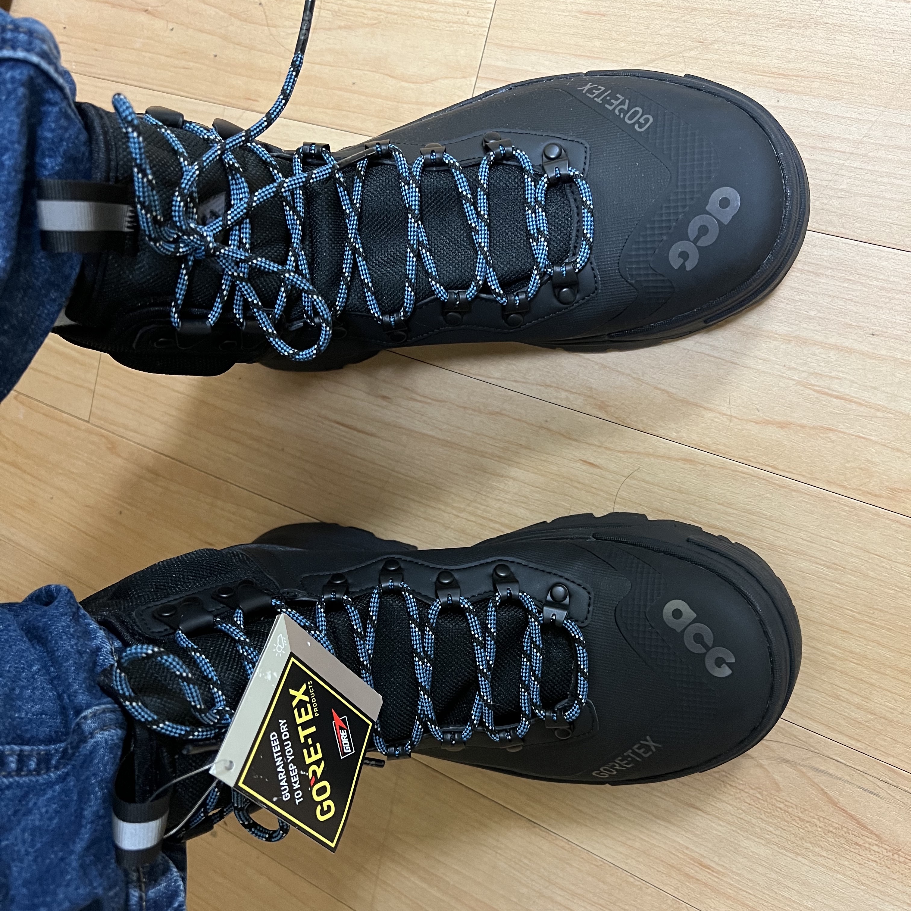 Nike ACG Air Zoom Gaiadome Gore-Tex Black 착용 스타일 - 2