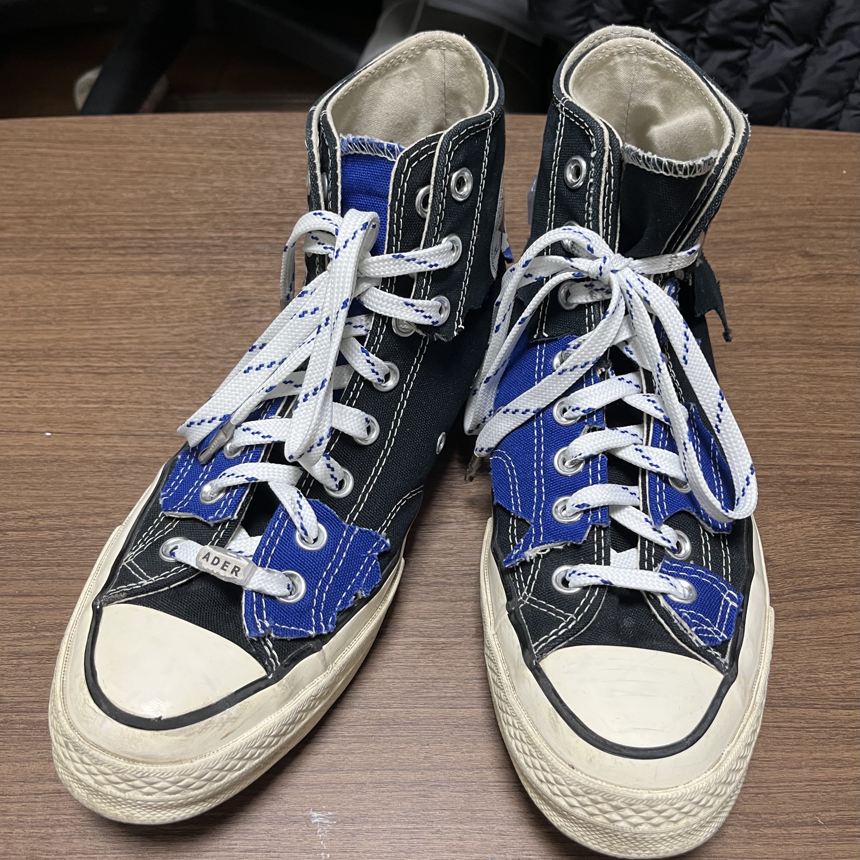 Converse x Ader Error Chuck 70 High White 착용 스타일 - 1