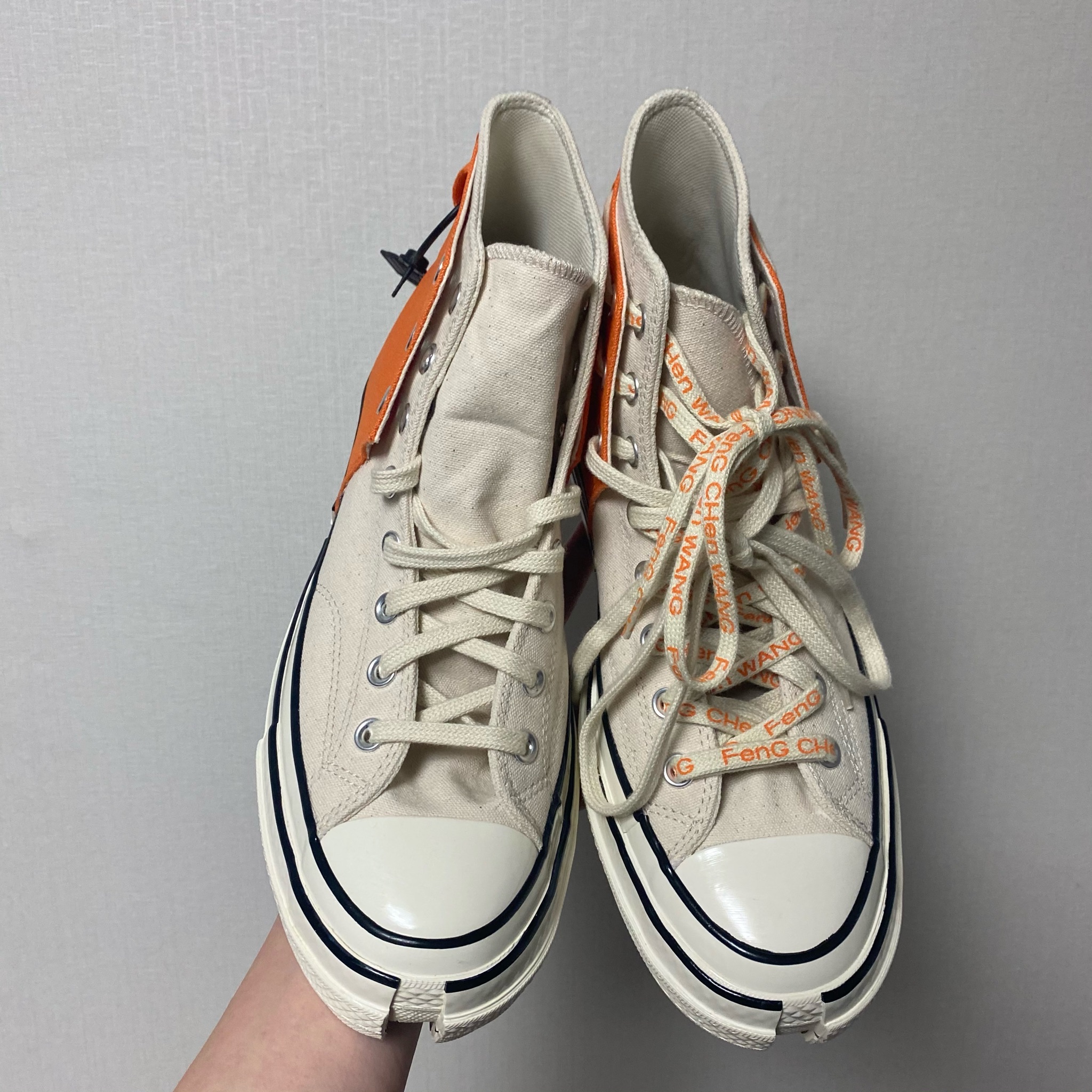 Converse x Feng Chen Wang Chuck 70 2-in-1 Persimmon Orange 착용 스타일 - 3