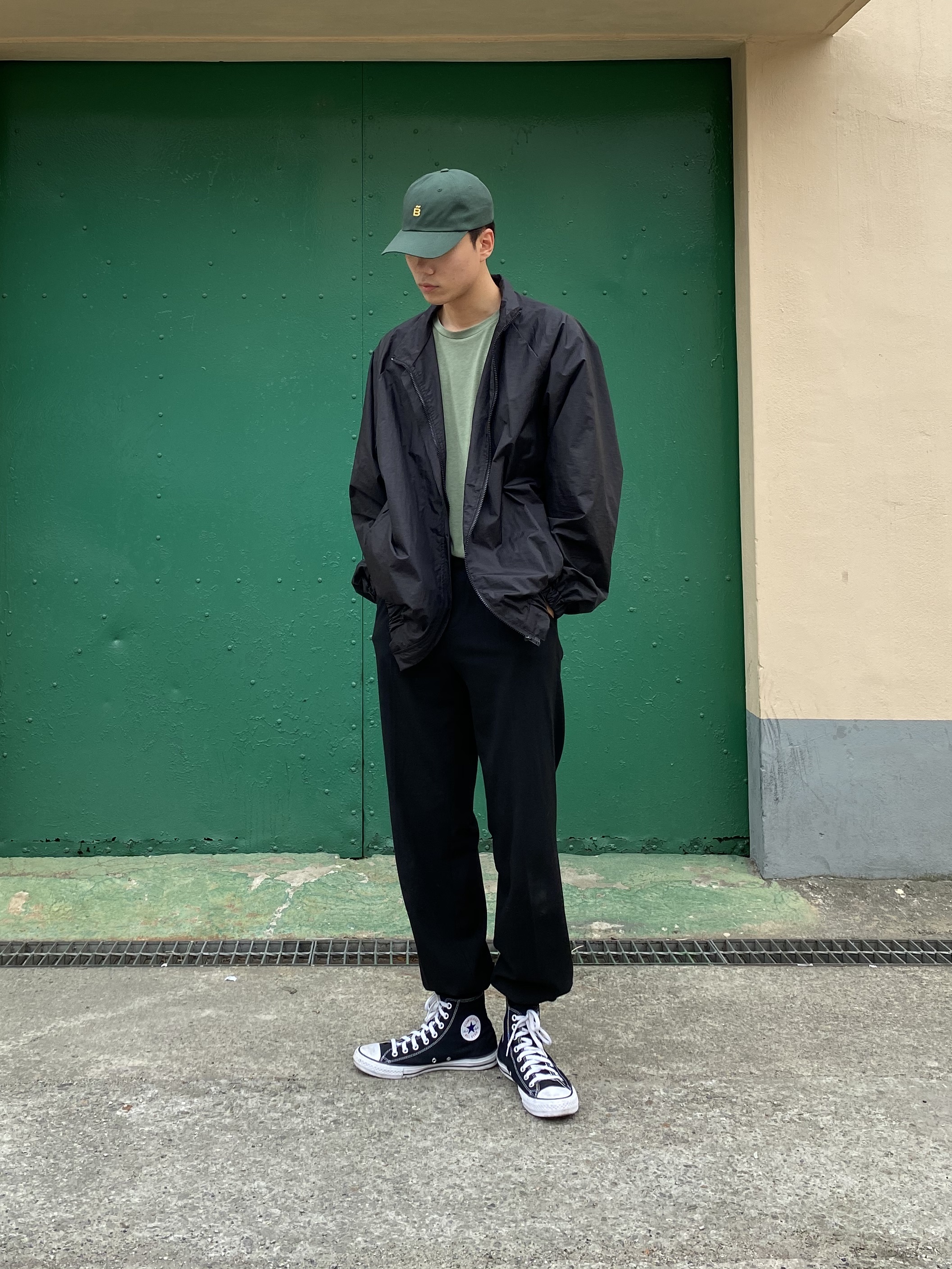 Converse Chuck Taylor All Star Hi Black 착용 스타일