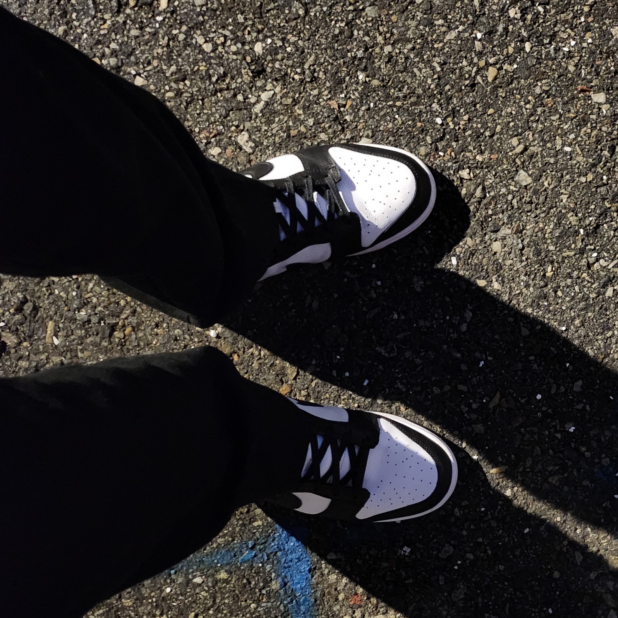 Nike Dunk Low Retro Black 착용 스타일