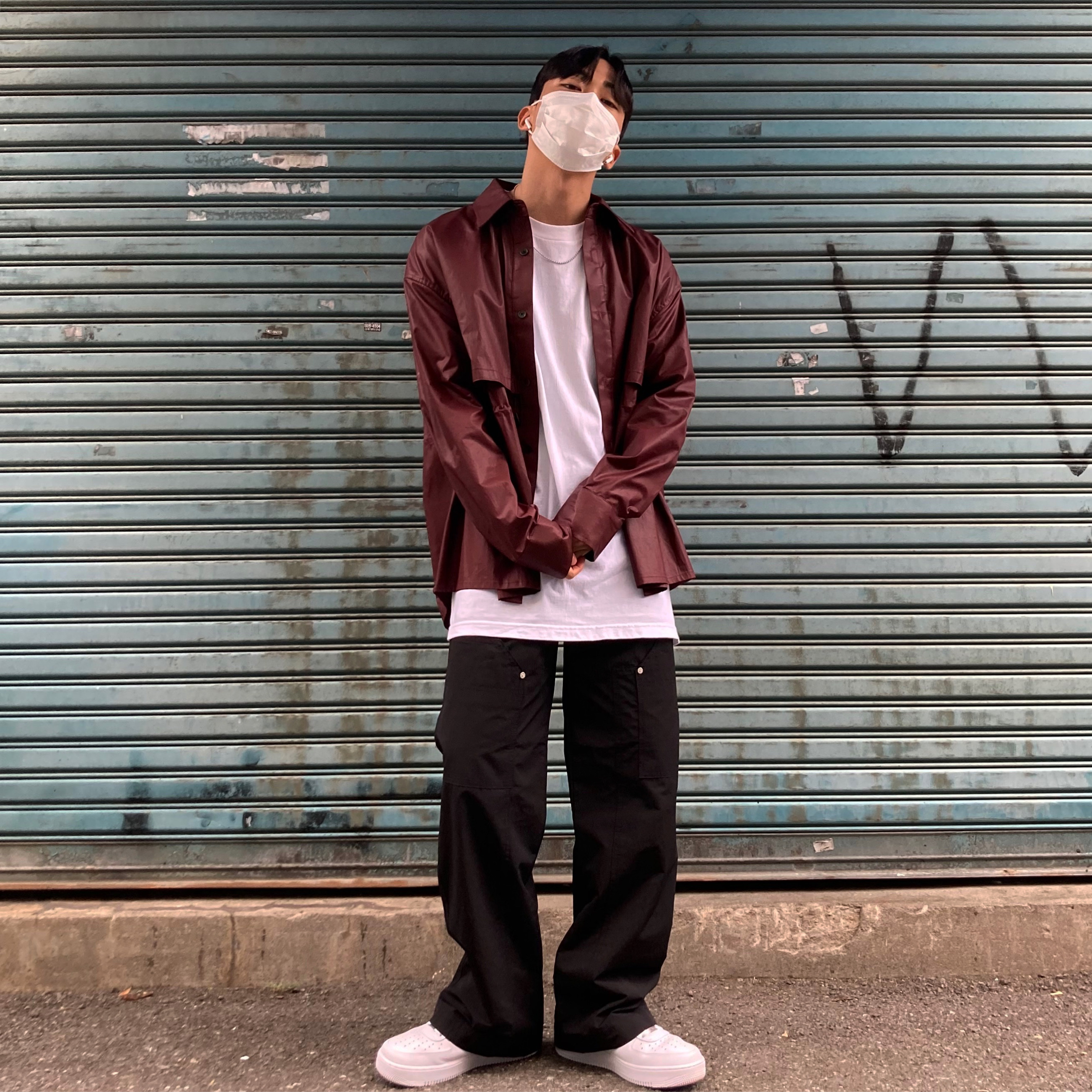 Nike Air Force 1 '07 Low White 착용 스타일