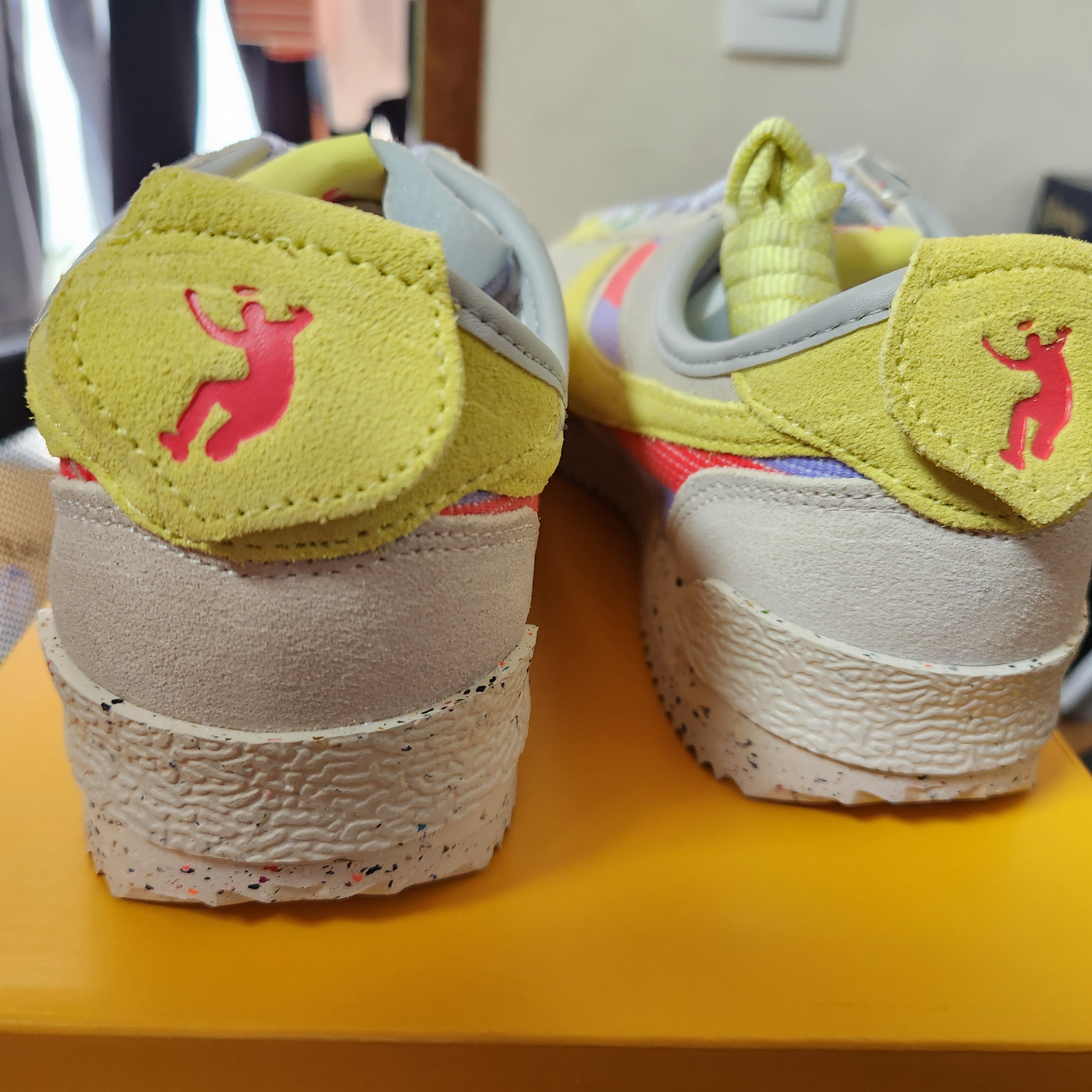Nike x Union Cortez SP Lemon Frost 착용 스타일 - 3
