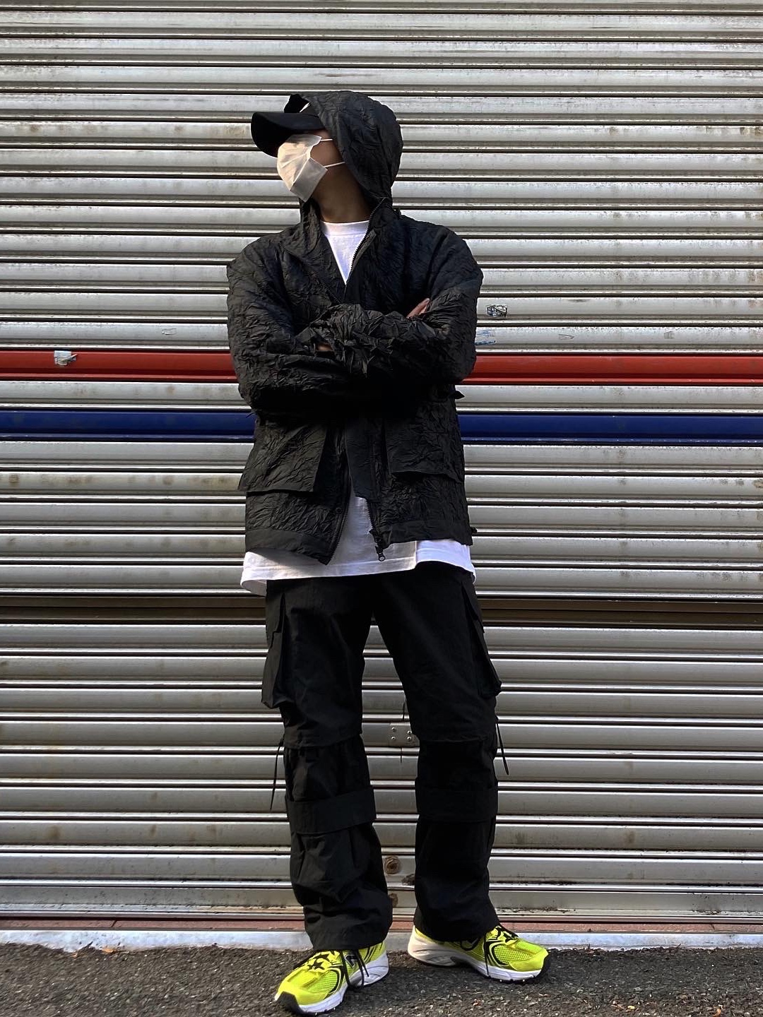 New Balance 530 Yellow 착용 스타일