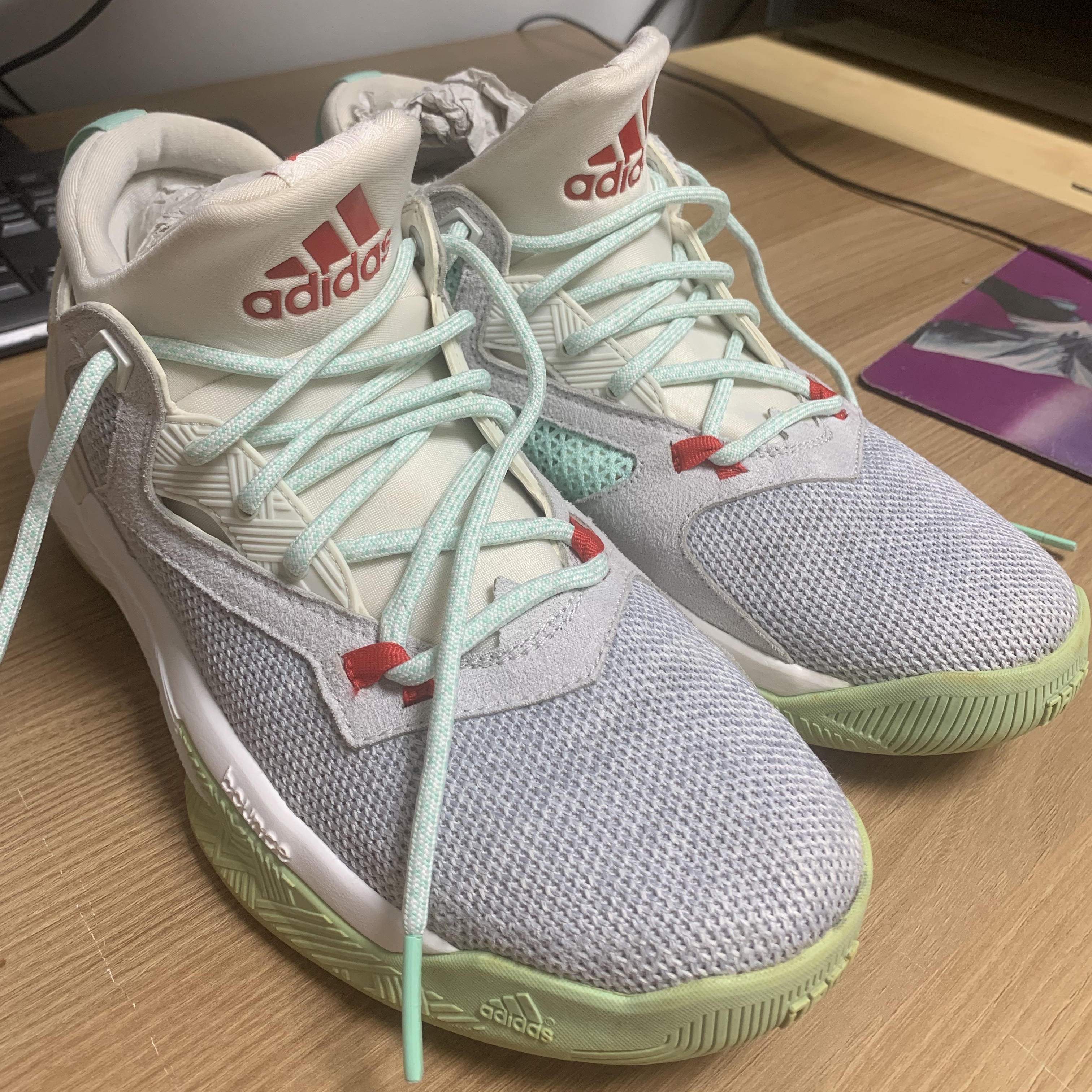 Adidas D Lillard 2 PK Home 착용 스타일