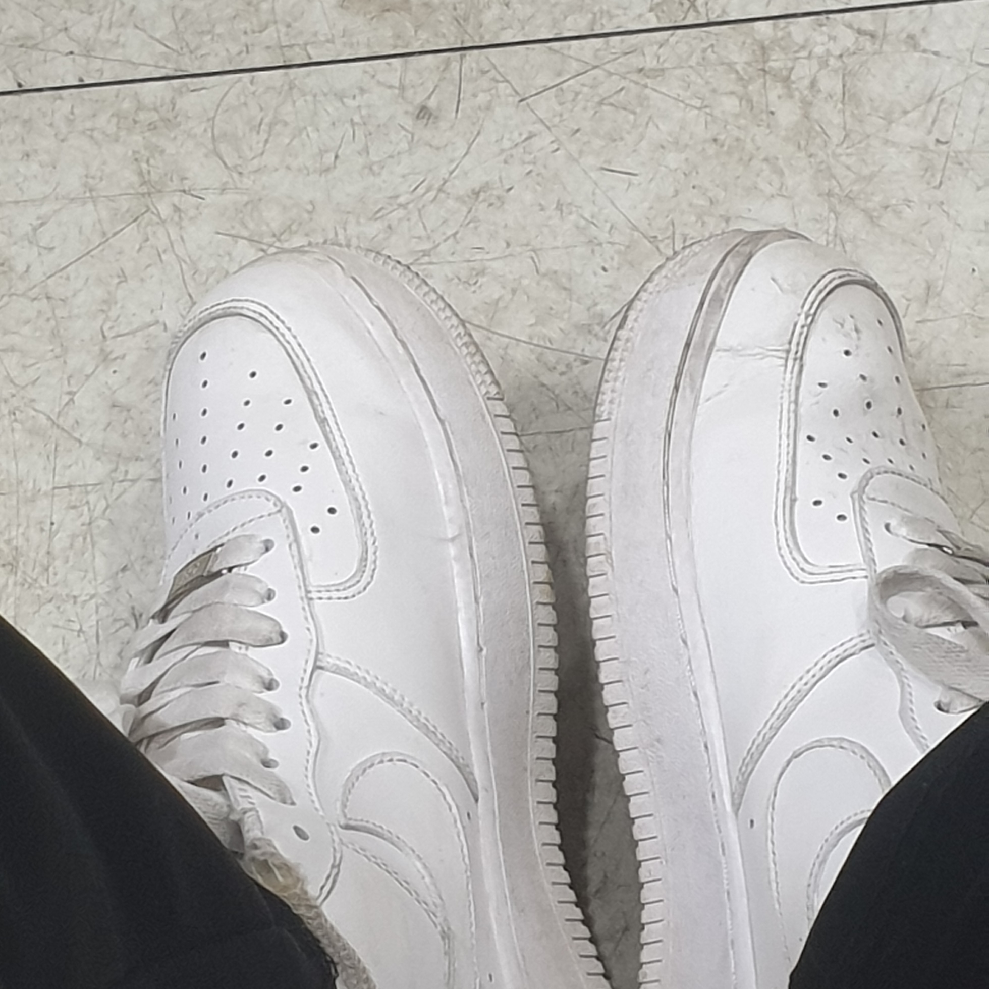 Nike Air Force 1 '07 Low White 착용 스타일