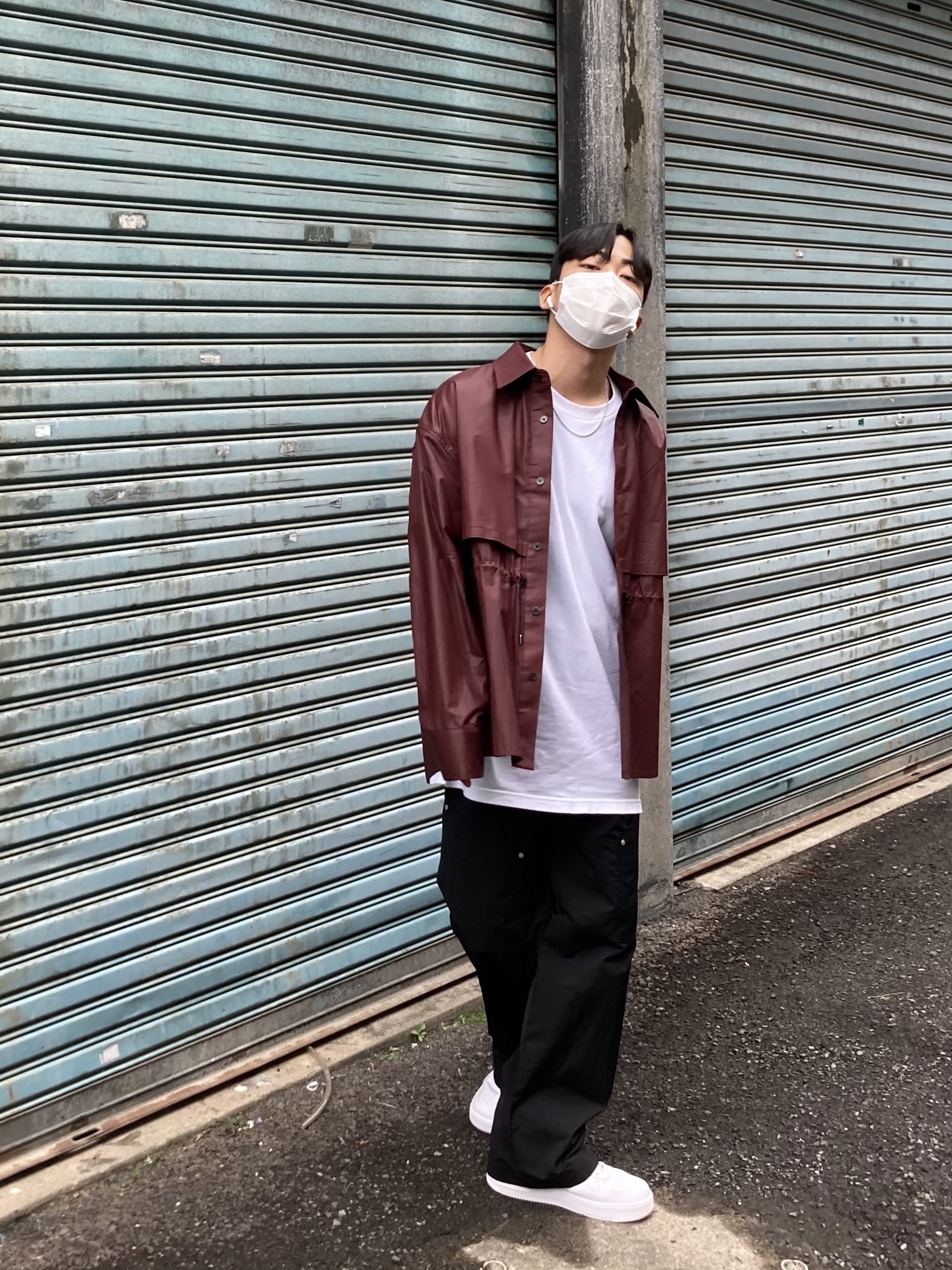 Nike Air Force 1 '07 Low White 착용 스타일