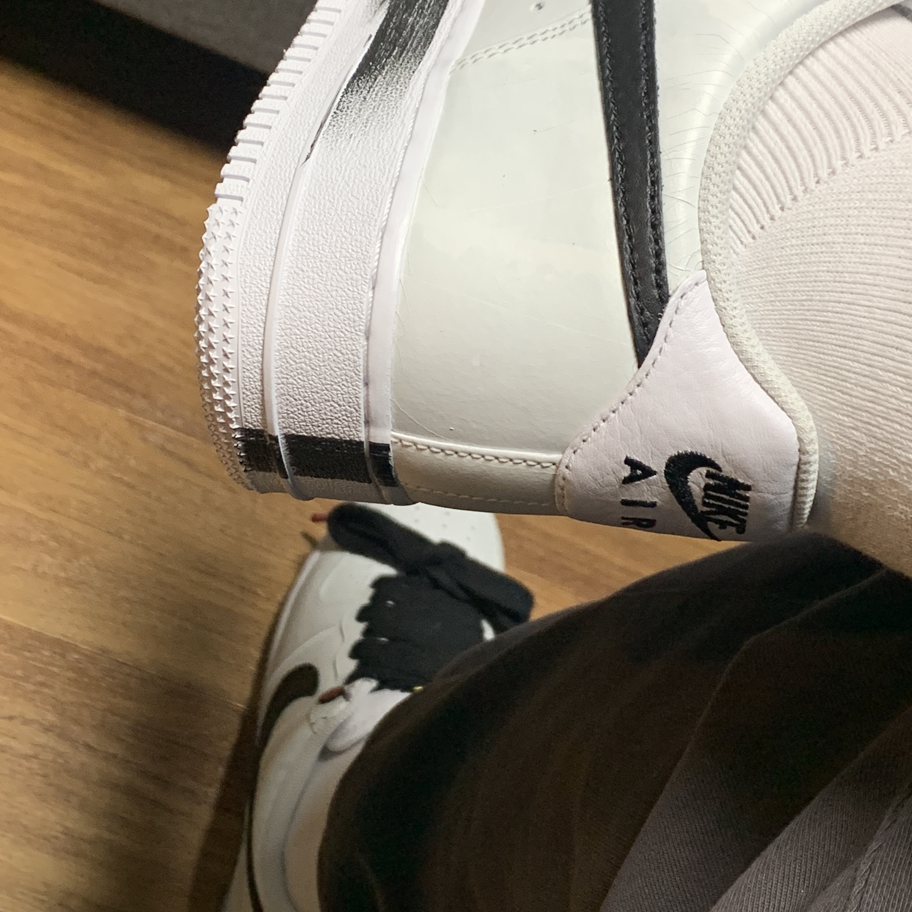 Nike x Peaceminusone Air Force 1 Low Para-Noise 2.0 착용 스타일