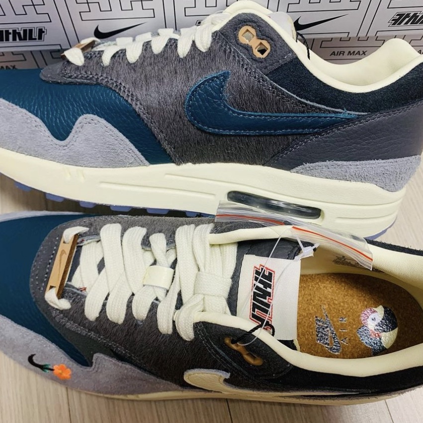 Nike x Kasina Air Max 1 SP Won-Ang Particle Grey 착용 스타일