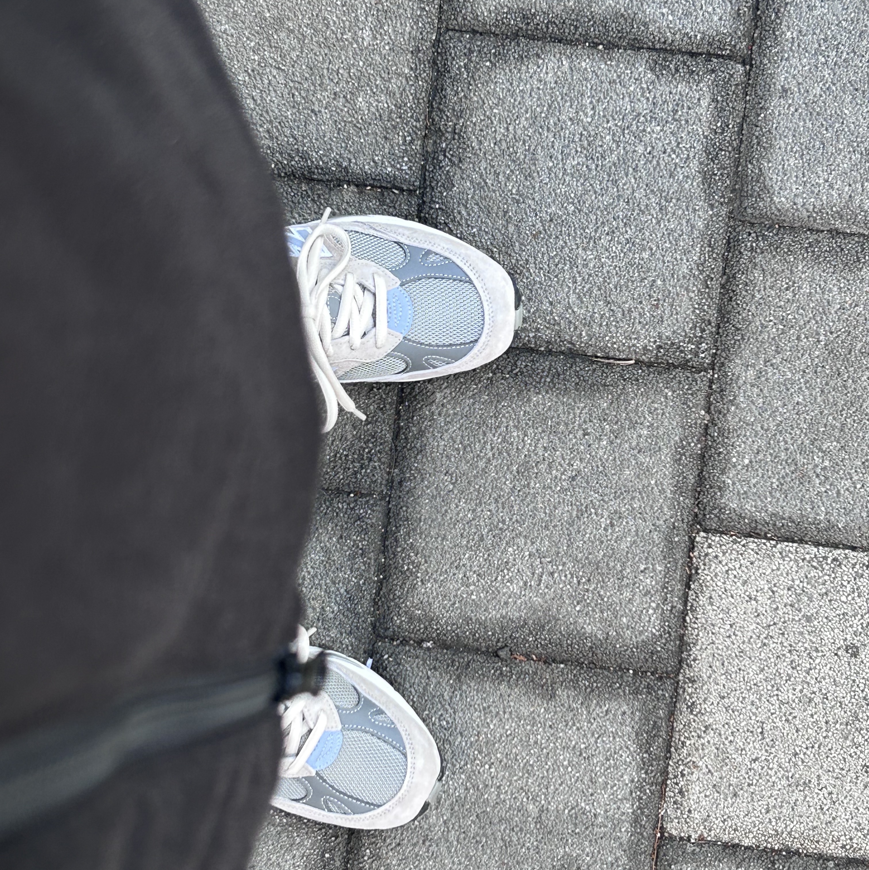 New Balance 991 Made in UK Grey 착용 스타일 - 2