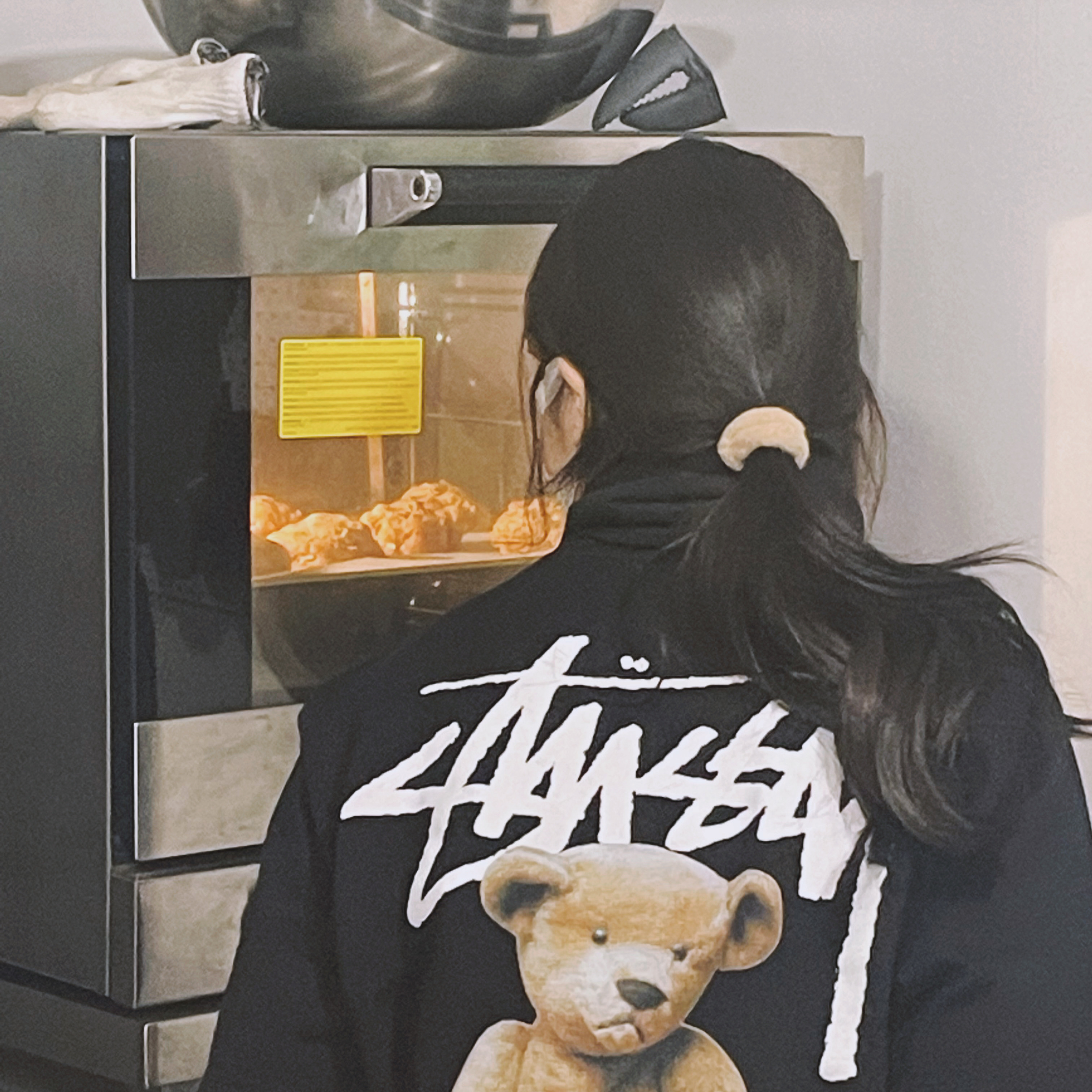 Stussy Built Tough T-Shirt Black 착용 스타일